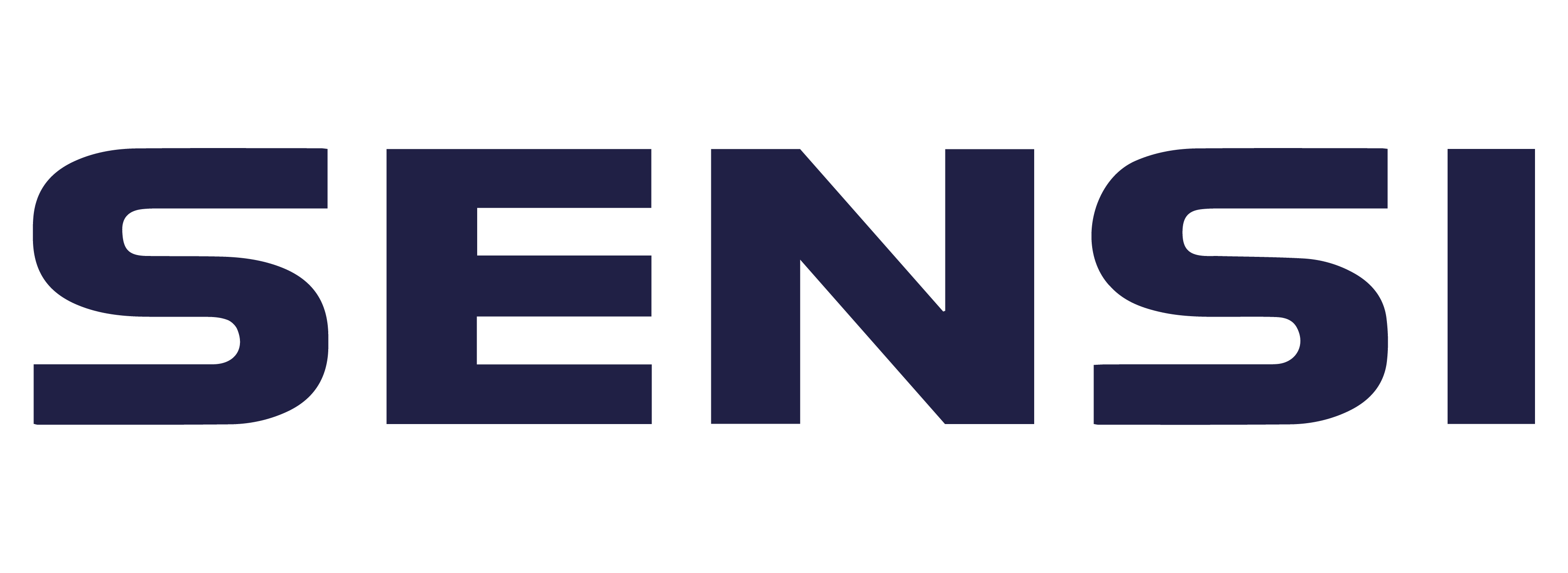 Sensi logo blu