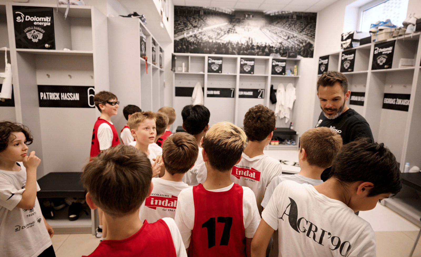 Visita Spogliatoi Minibasket
