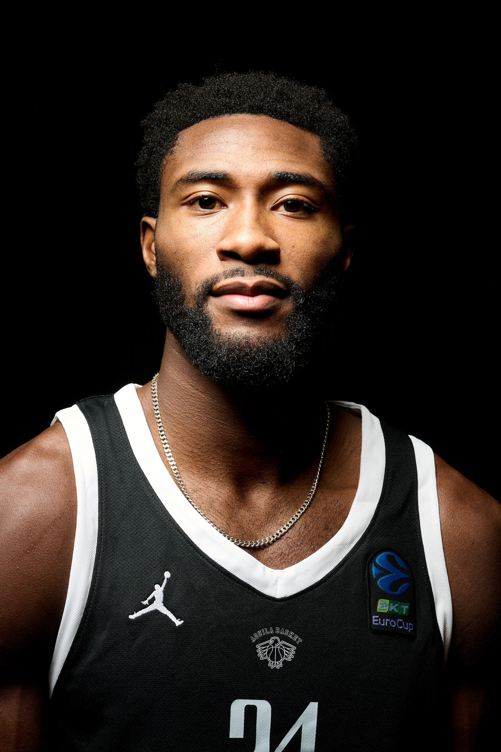 Official shooting Aquila basket Trento, Eurocup Black