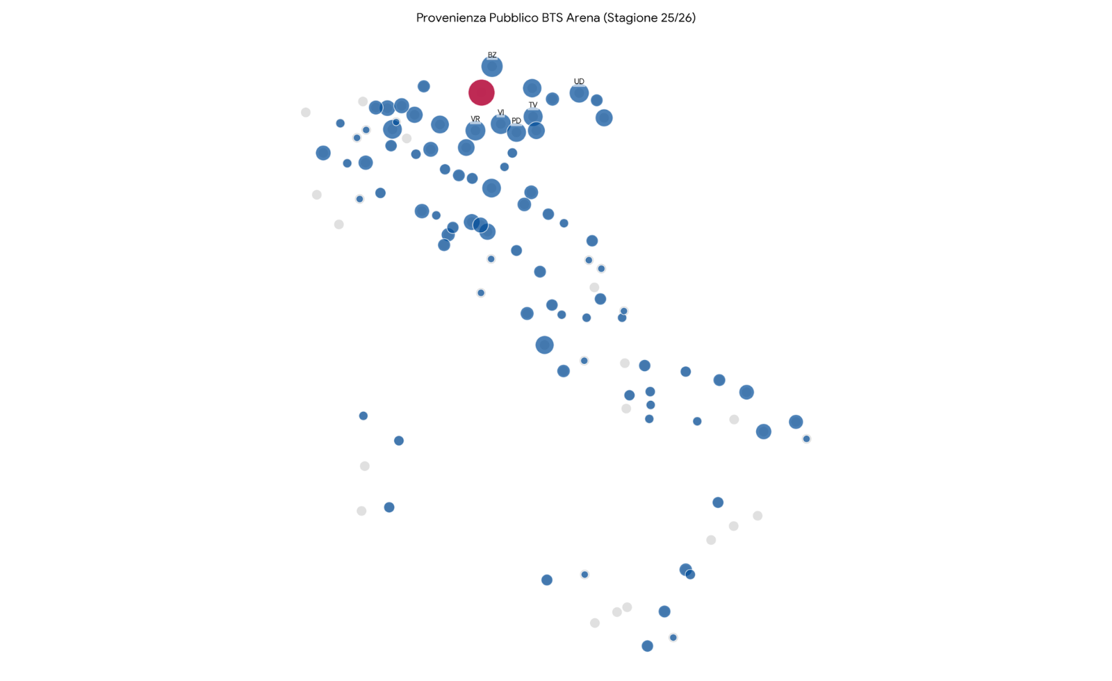 Mappa pubblico Italia
