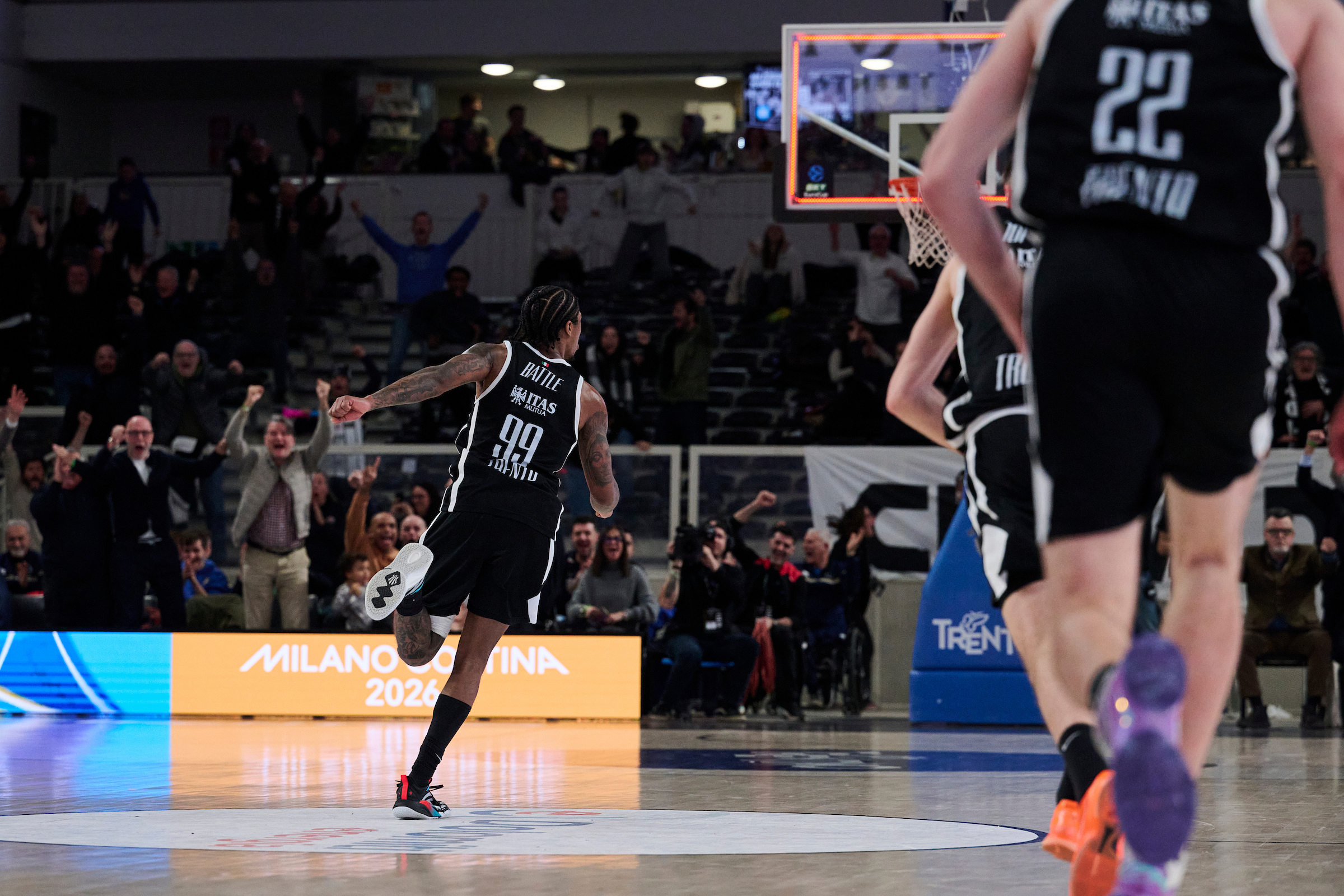 BKT Eurocup, Round 14, Dolomtiti Energia Trento VS Panionios Cosmorama Travel Athens