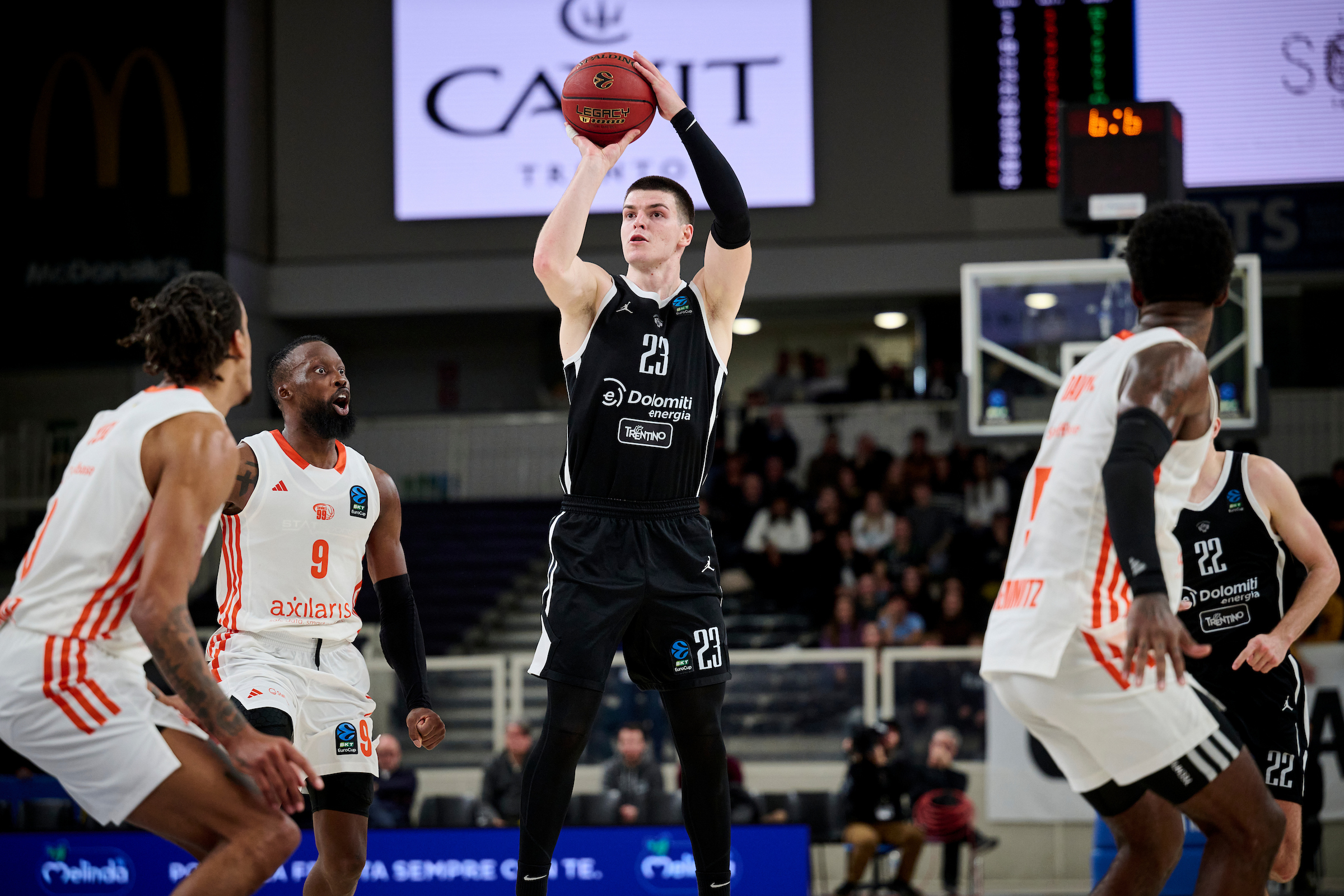 BKT Eurocup, Round 8, Dolomiti Energia Trento VS NINERS Chemnitz