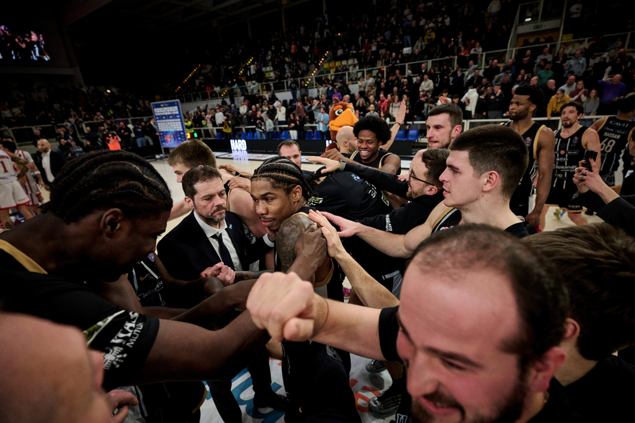 Serie A, LBA, quattordicesima giornata, Dolomiti Energia Trentino Vs Pallacanestro Trieste