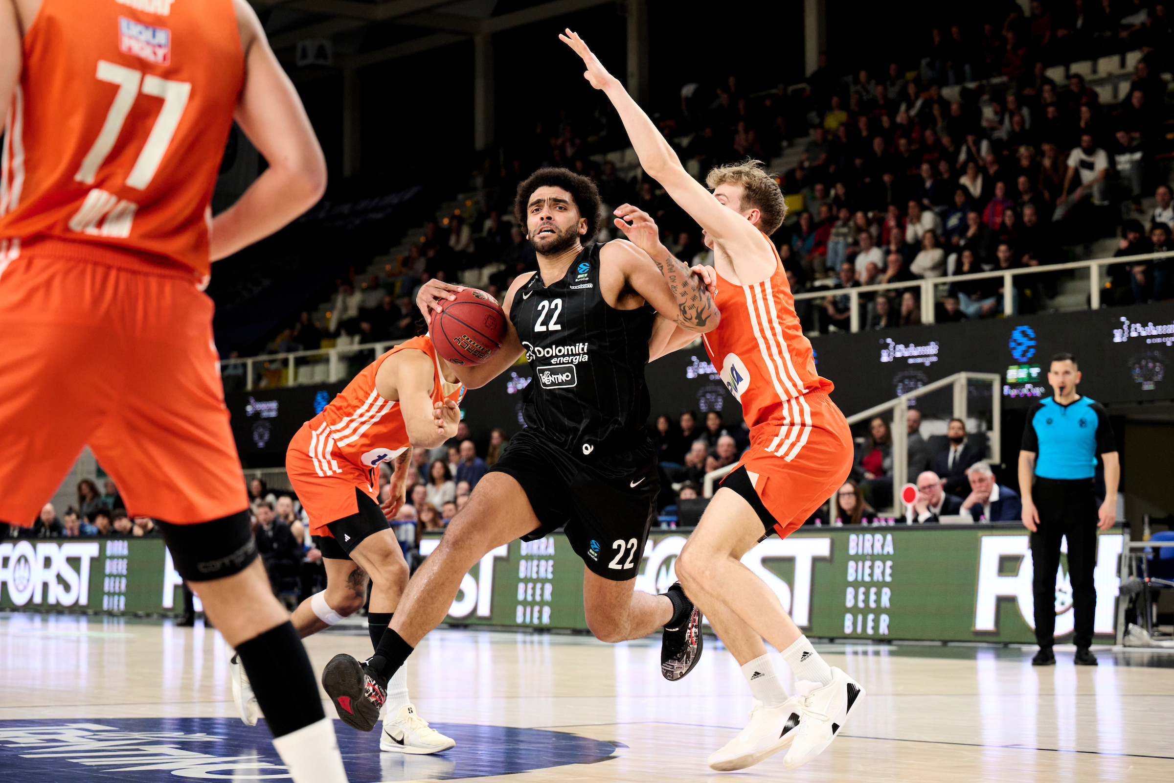 BKT, Eurocup, Round 15, Dolomiti Energia Trentino vs Ratiopharm Ulm
