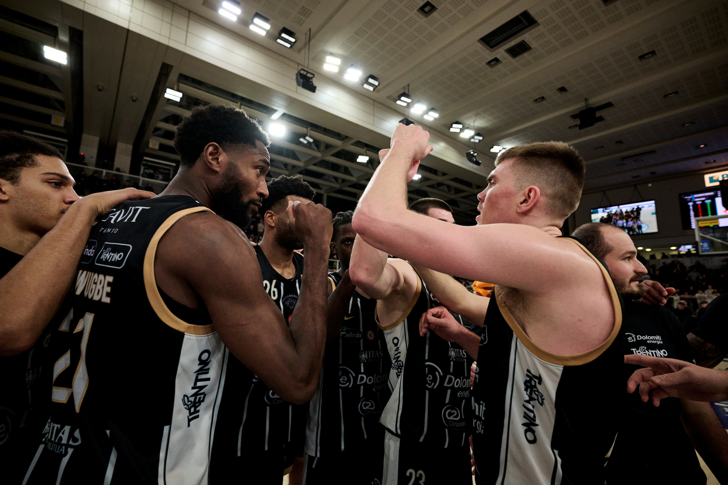 Serie A, LBA, diciannovesima giornata, Dolomiti Energia Trentino Vs Openjobmetis Varese