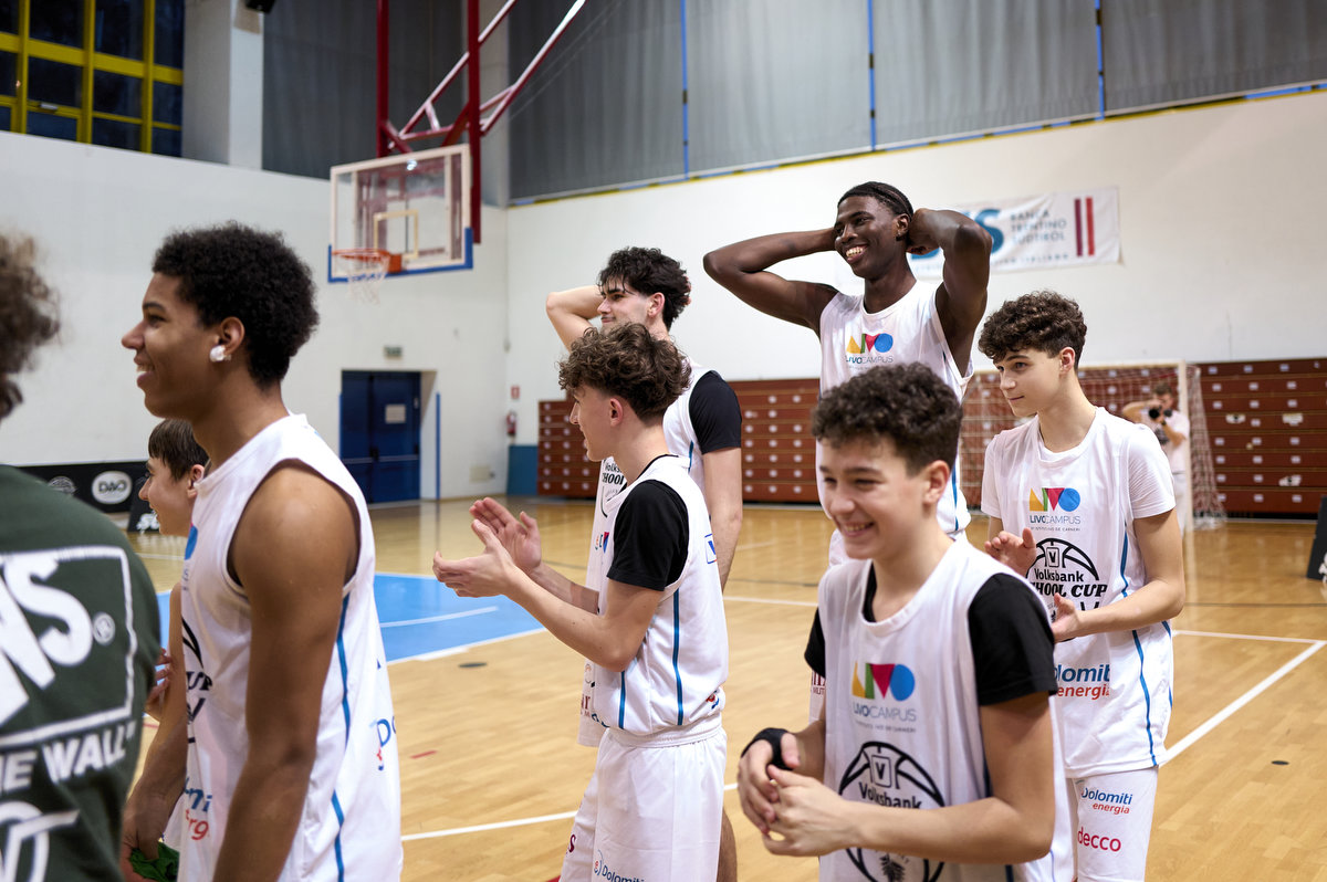 Volksbank Aquila Basket school cup, seconda tappa, Gardolo, Liceo Vittoria, Ivo de carneri, Buonarroti