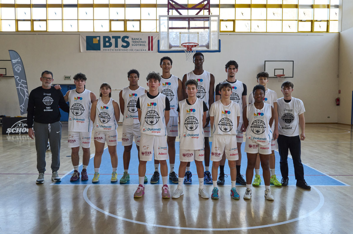 Volksbank Aquila Basket school cup, seconda tappa, Gardolo, Liceo Vittoria, Ivo de carneri, Buonarroti
