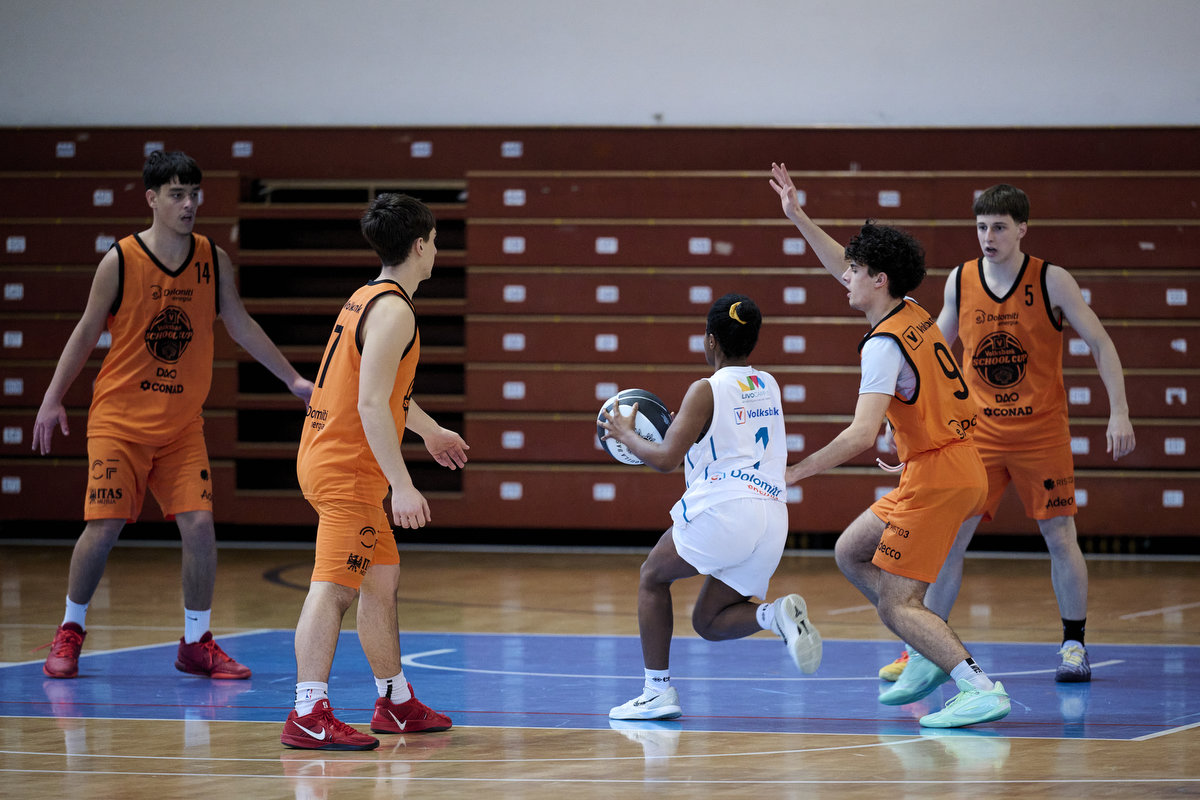 Volksbank Aquila Basket school cup, seconda tappa, Gardolo, Liceo Vittoria, Ivo de carneri, Buonarroti