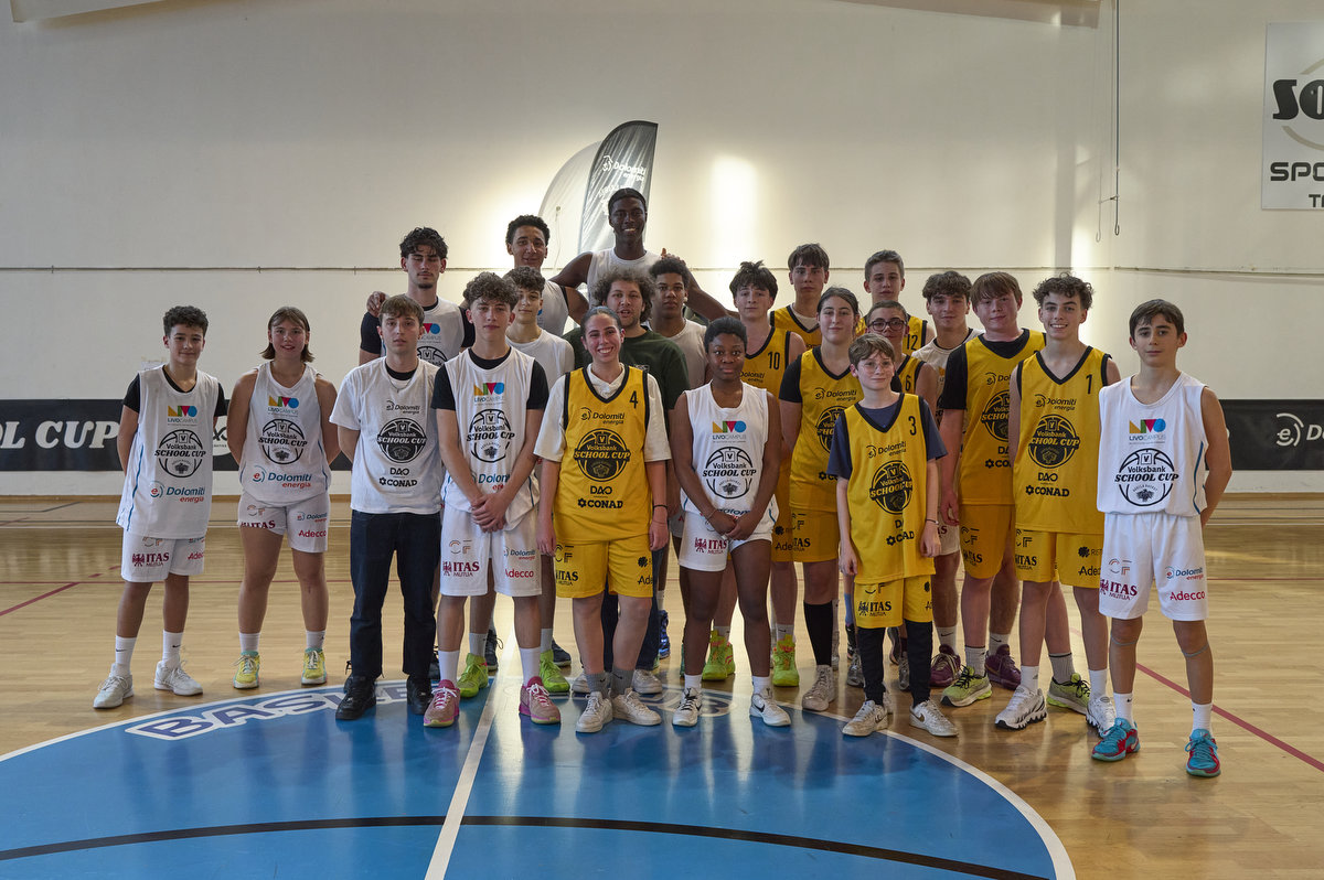 Volksbank Aquila Basket school cup, seconda tappa, Gardolo, Liceo Vittoria, Ivo de carneri, Buonarroti