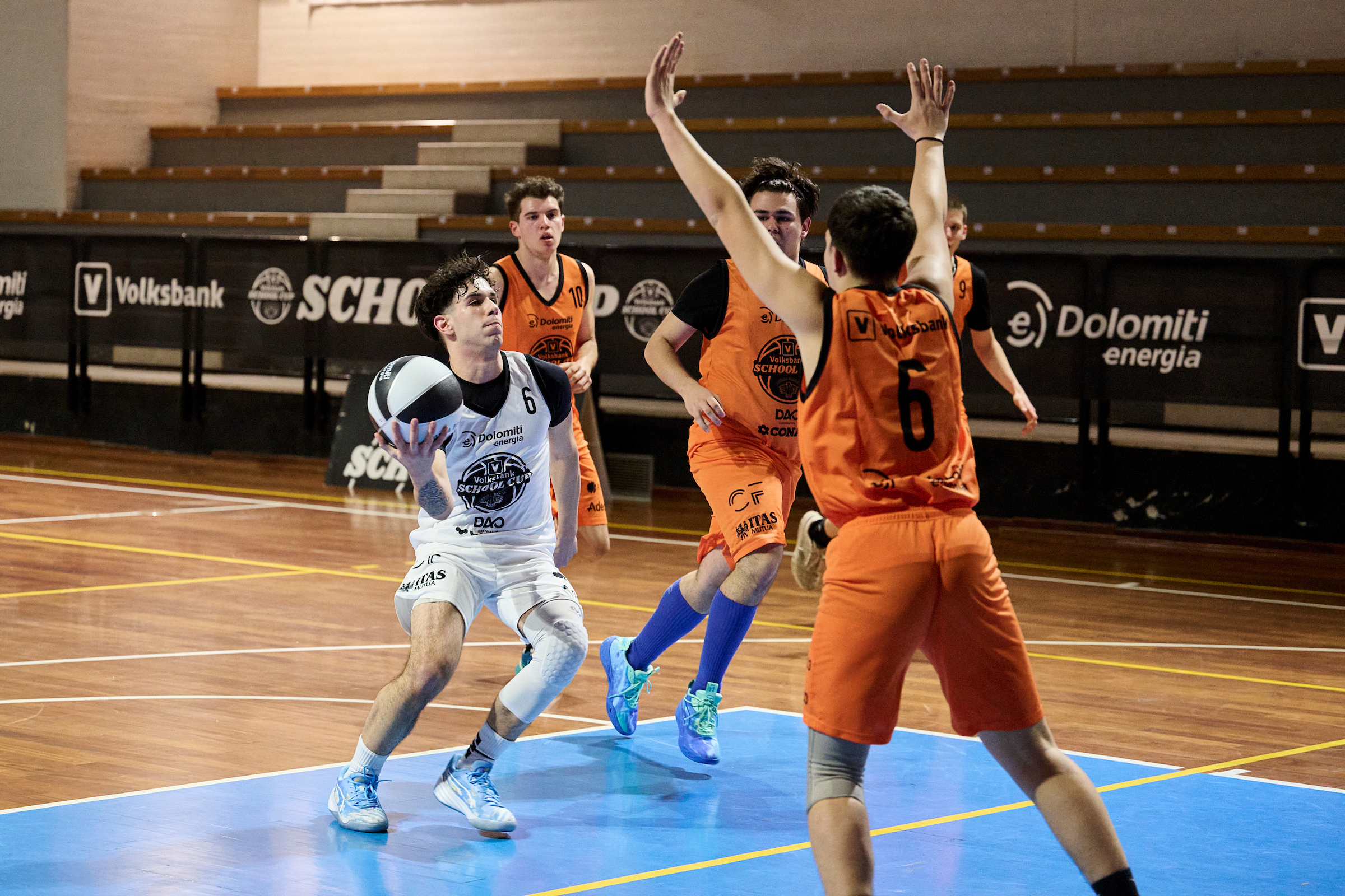 Seconda edizione Volksbank Aquila Basket School Cup, Prima tappa, Pala Bocchi trento, Enaip Villazzano, Arcivescovile, Marie Curie