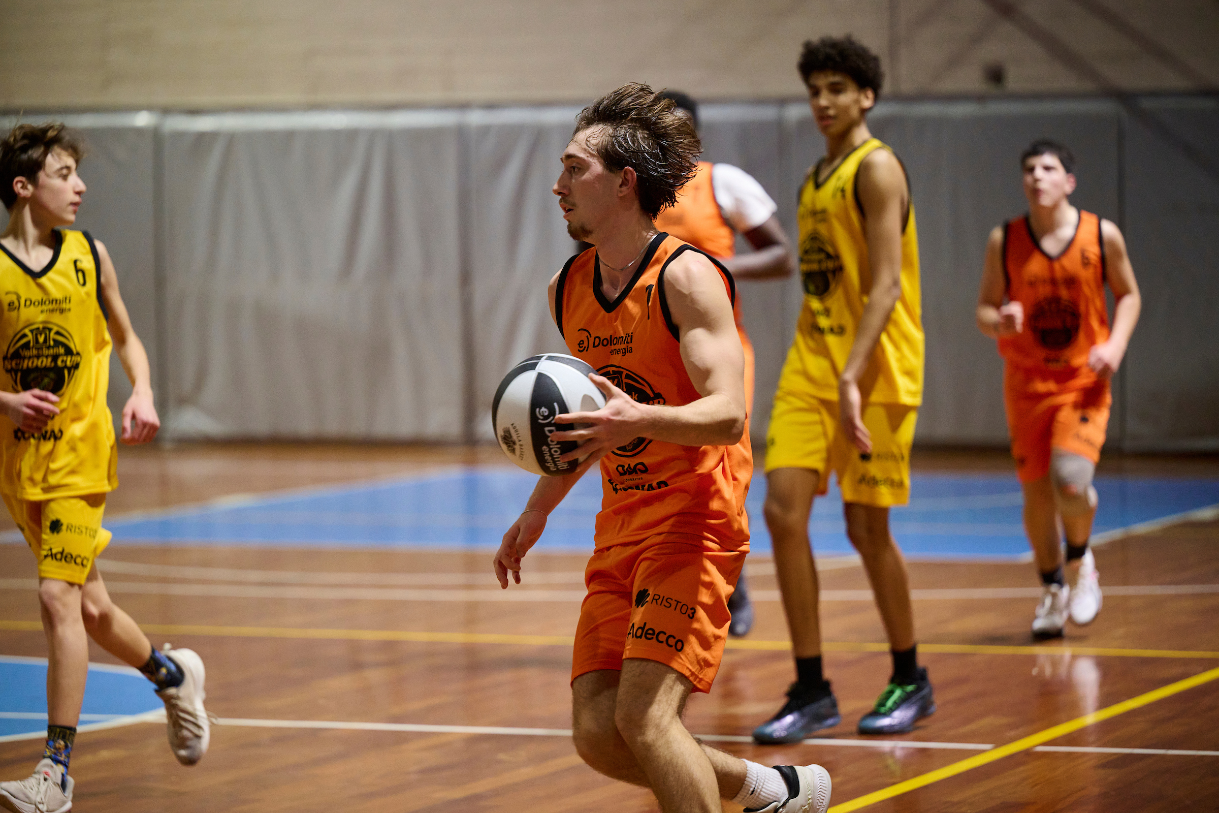 Seconda edizione Volksbank Aquila Basket School Cup, Prima tappa, Pala Bocchi trento, Enaip Villazzano, Arcivescovile, Marie Curie