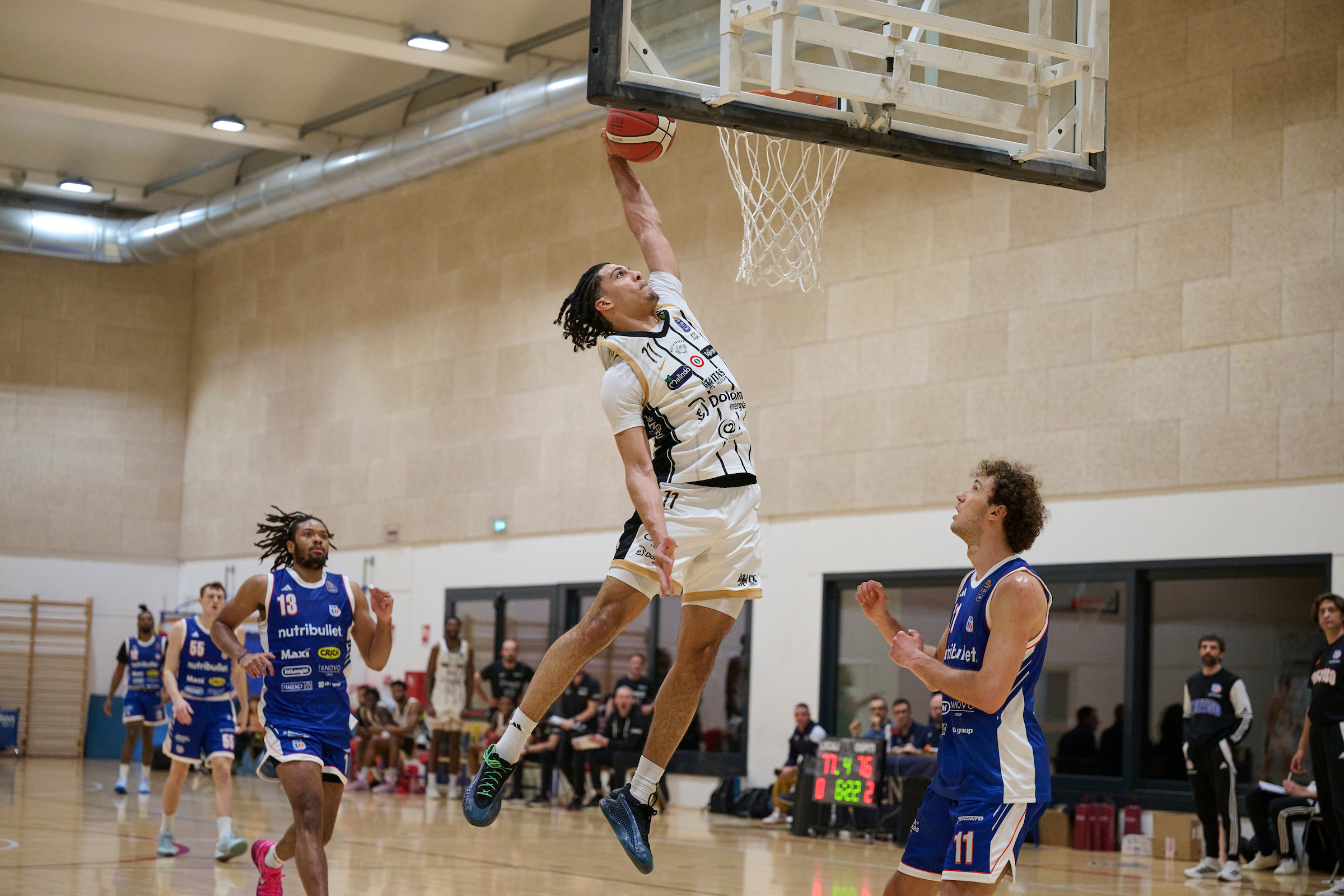 Test match, Nutribullet Treviso Vs Dolomiti Energia Trentino