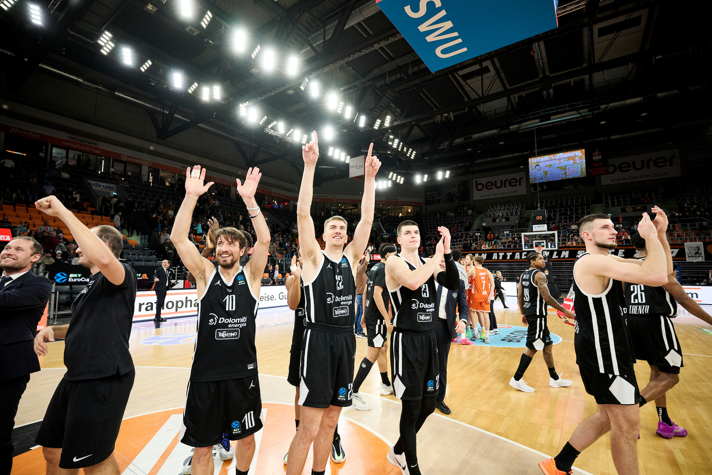 BKT Eurocup, Round 9, Ratiopharm ulm vs Dolomtiti Energia Trento