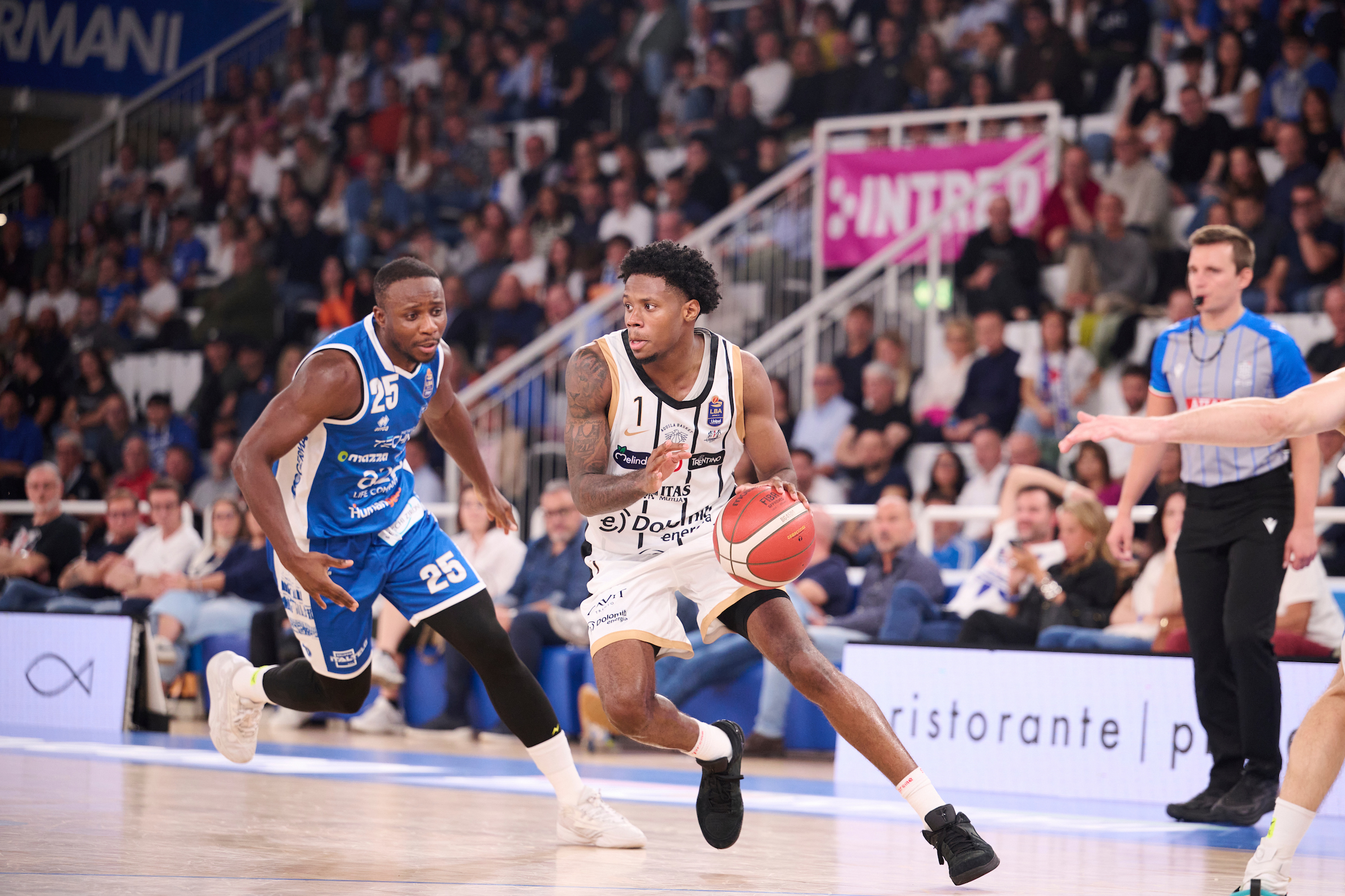 Serie A, LBA, Seconda giornata, Germani Brescia vs Dolomiti Energia Trentino