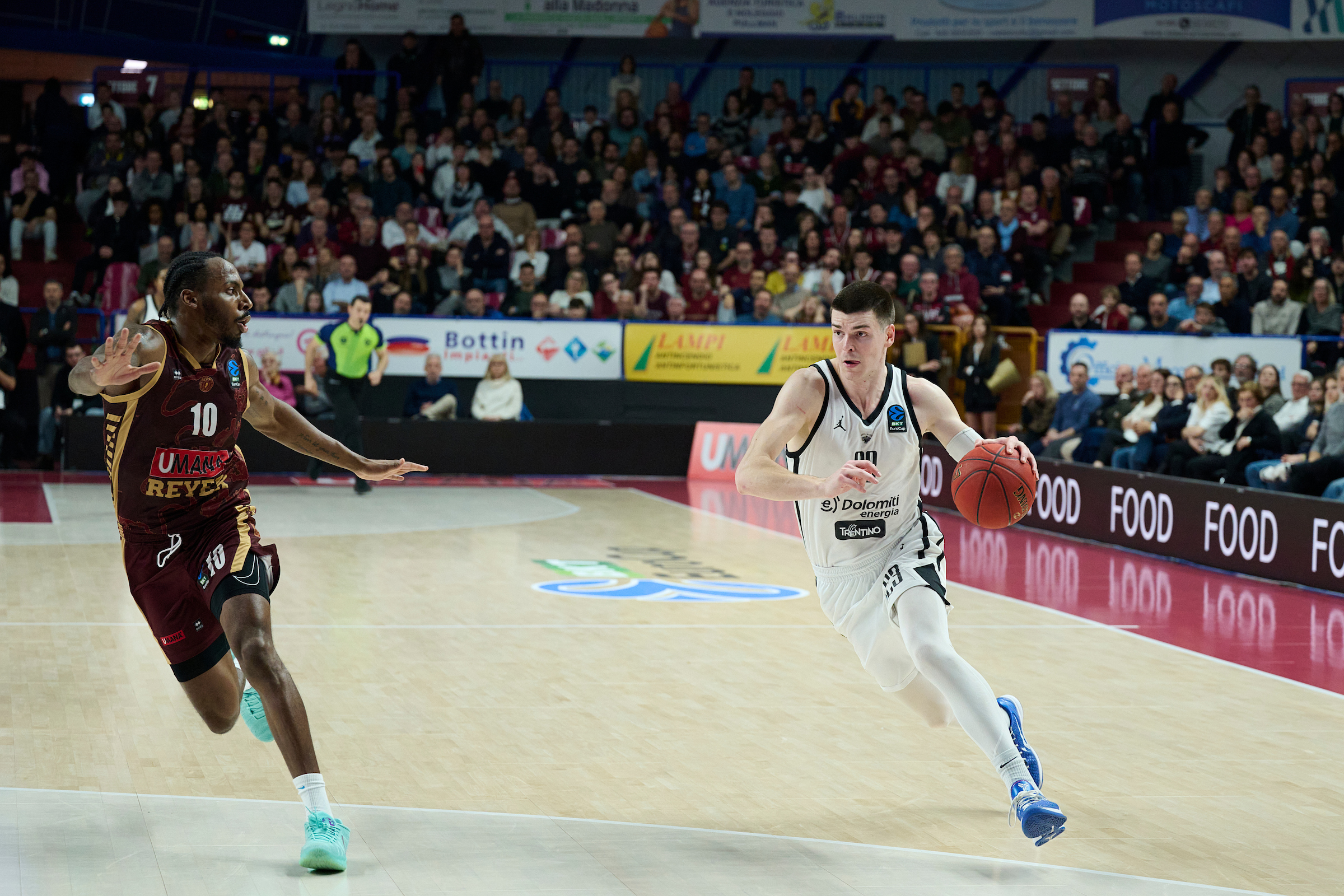 BKT Eurocup, Eighthfinals, Umana Reyer Venezia Vs Dolomiti Energia Trento