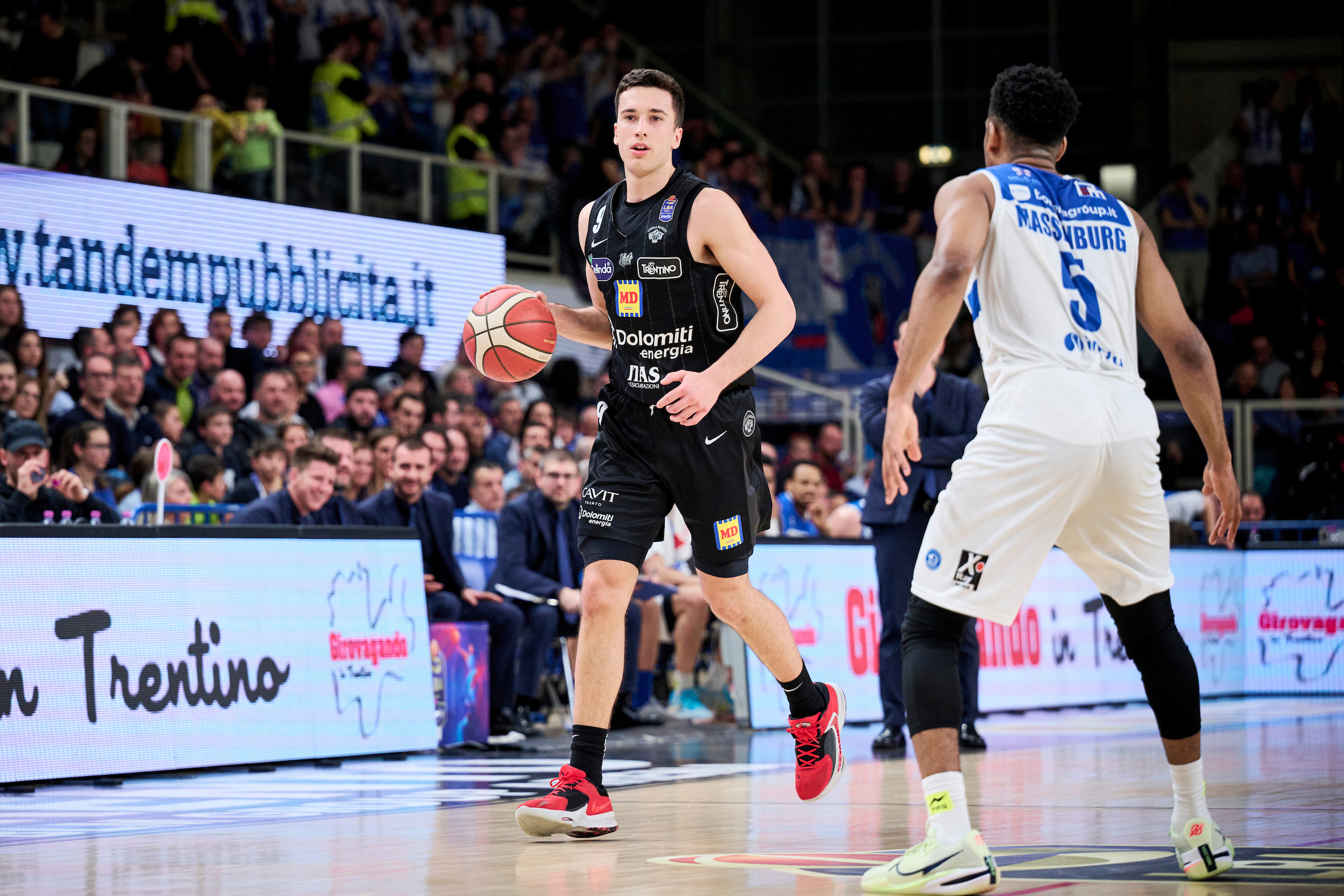 LBA Seria A, ventesima ritorno, Dolomtiti Energia Trentino VS Germani Pallacanestro Brescia