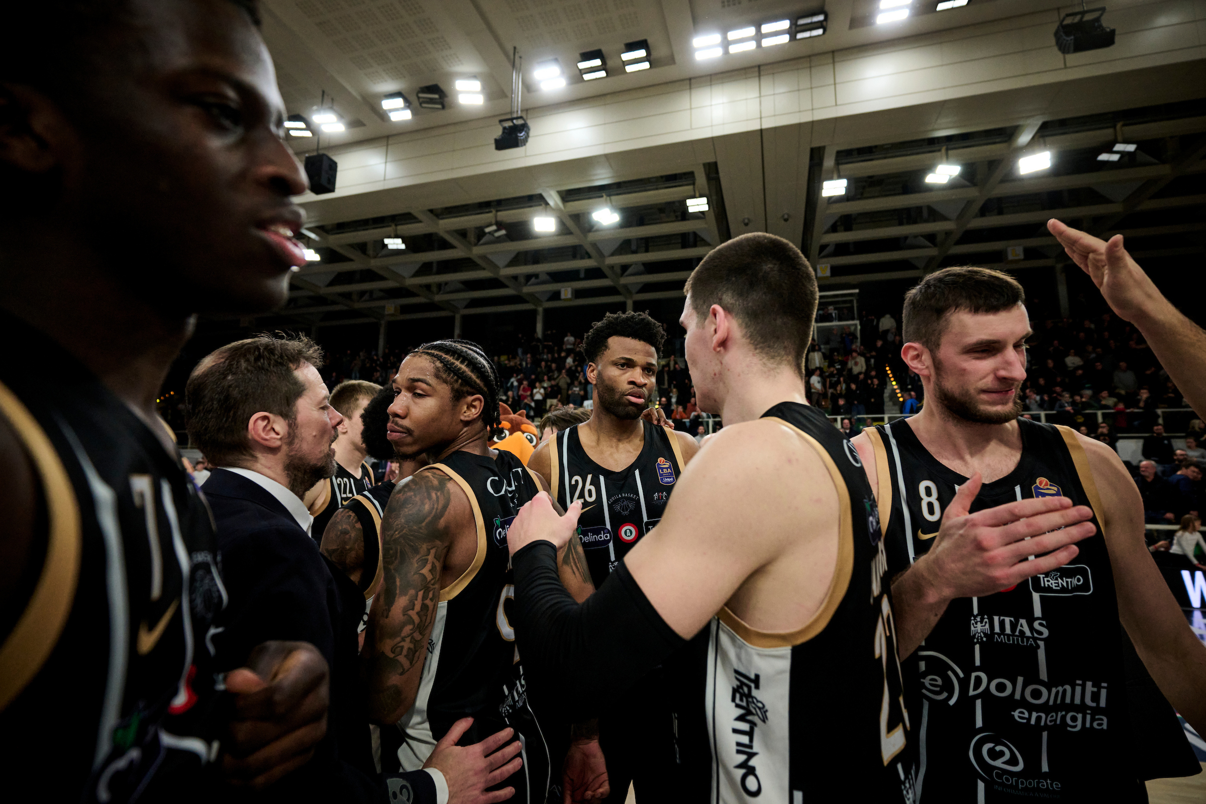 Serie A, LBA, quattordicesima giornata, Dolomiti Energia Trentino Vs Pallacanestro Trieste