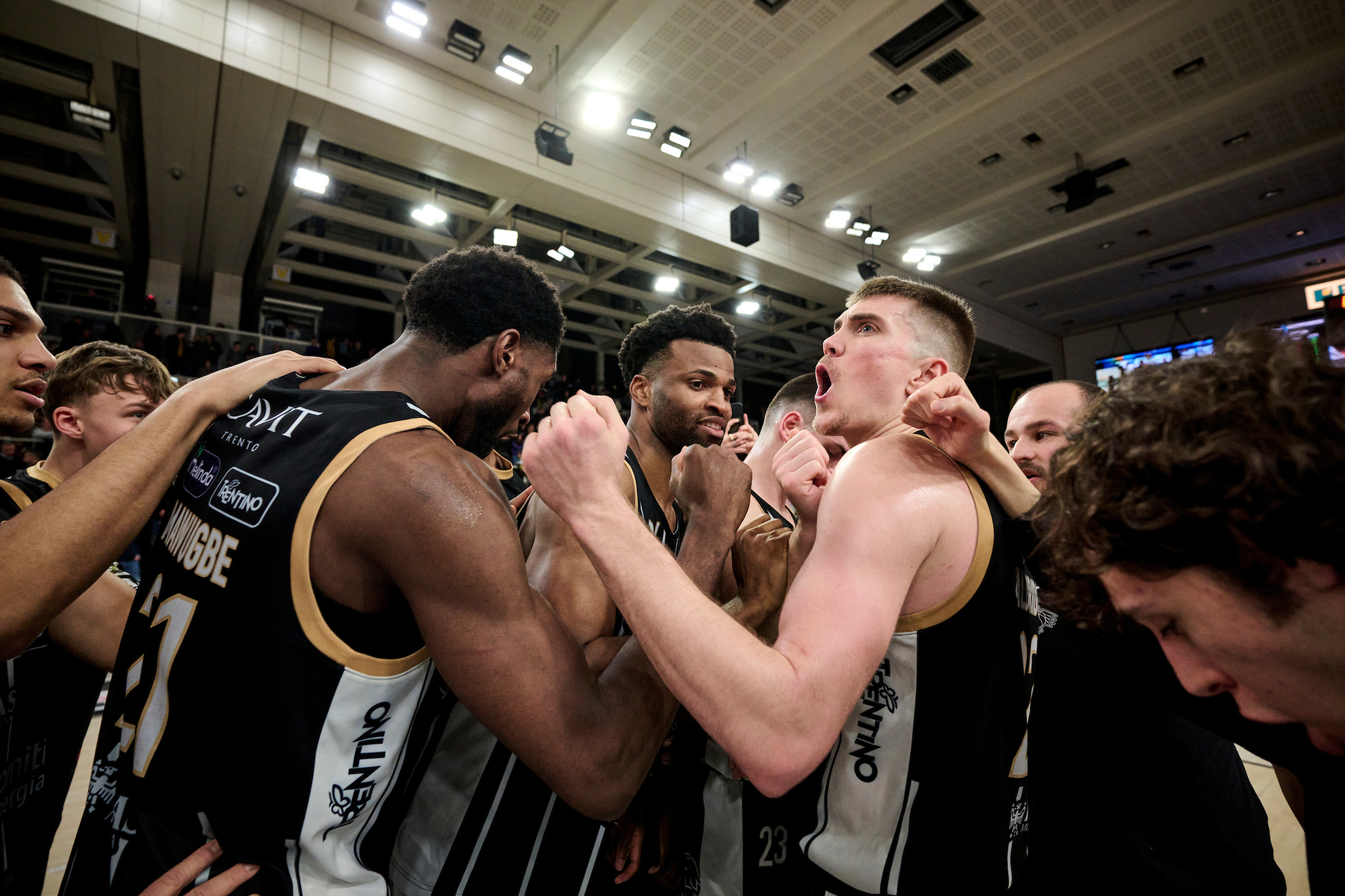 Serie A, LBA, diciannovesima giornata, Dolomiti Energia Trentino Vs Openjobmetis Varese