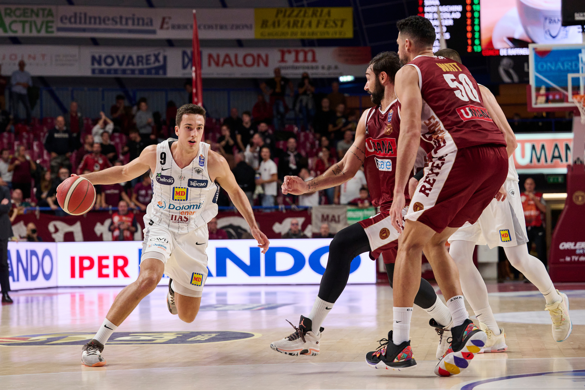 LBA Seria A, Ottava andata, Umana Reyer Venezia vs Dolomiti Energia Trentino