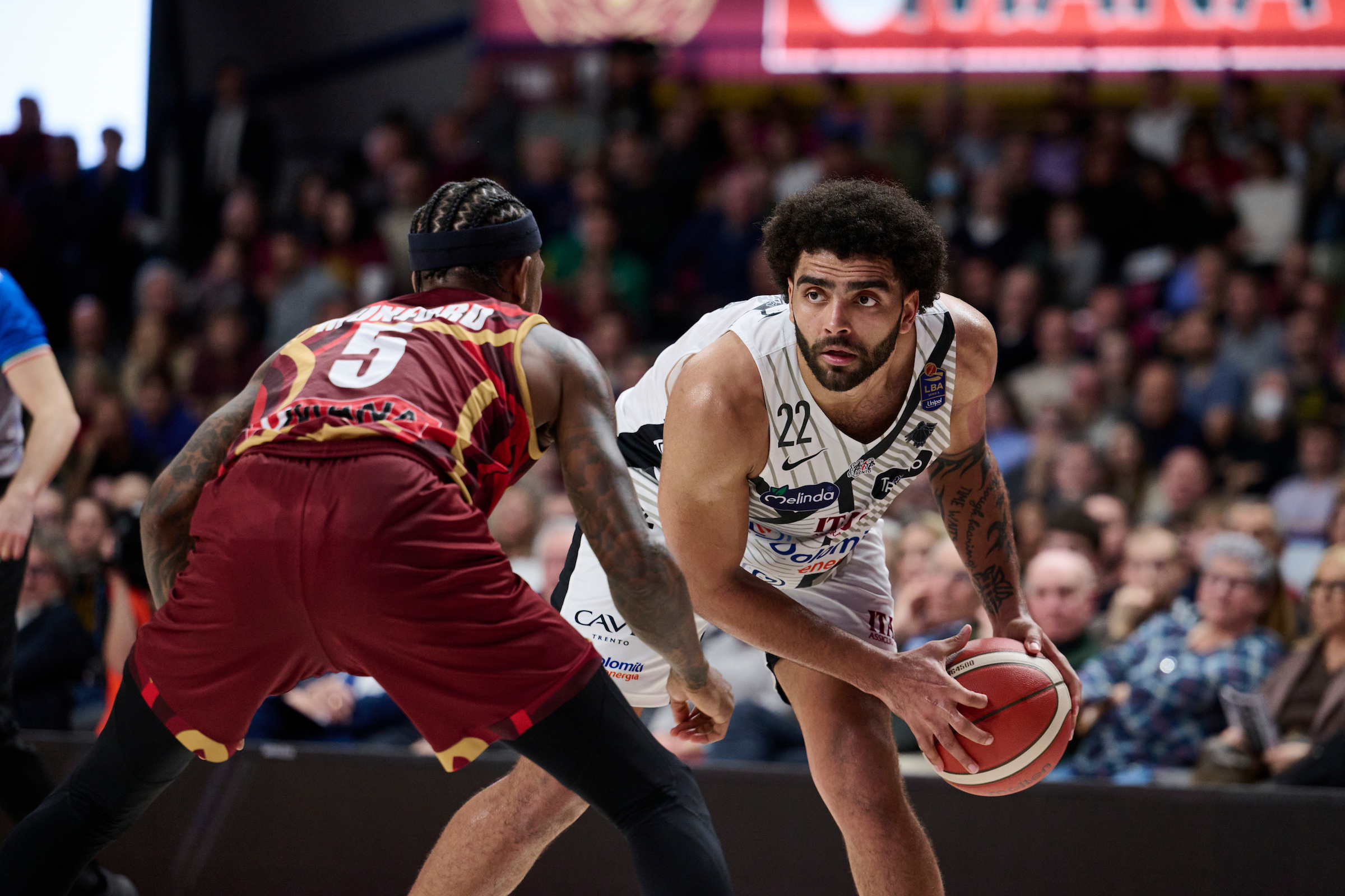 Lba Serie A, diciassettesima giornata, Umana Reyer Venezia vs Dolomiti Energia Trentino