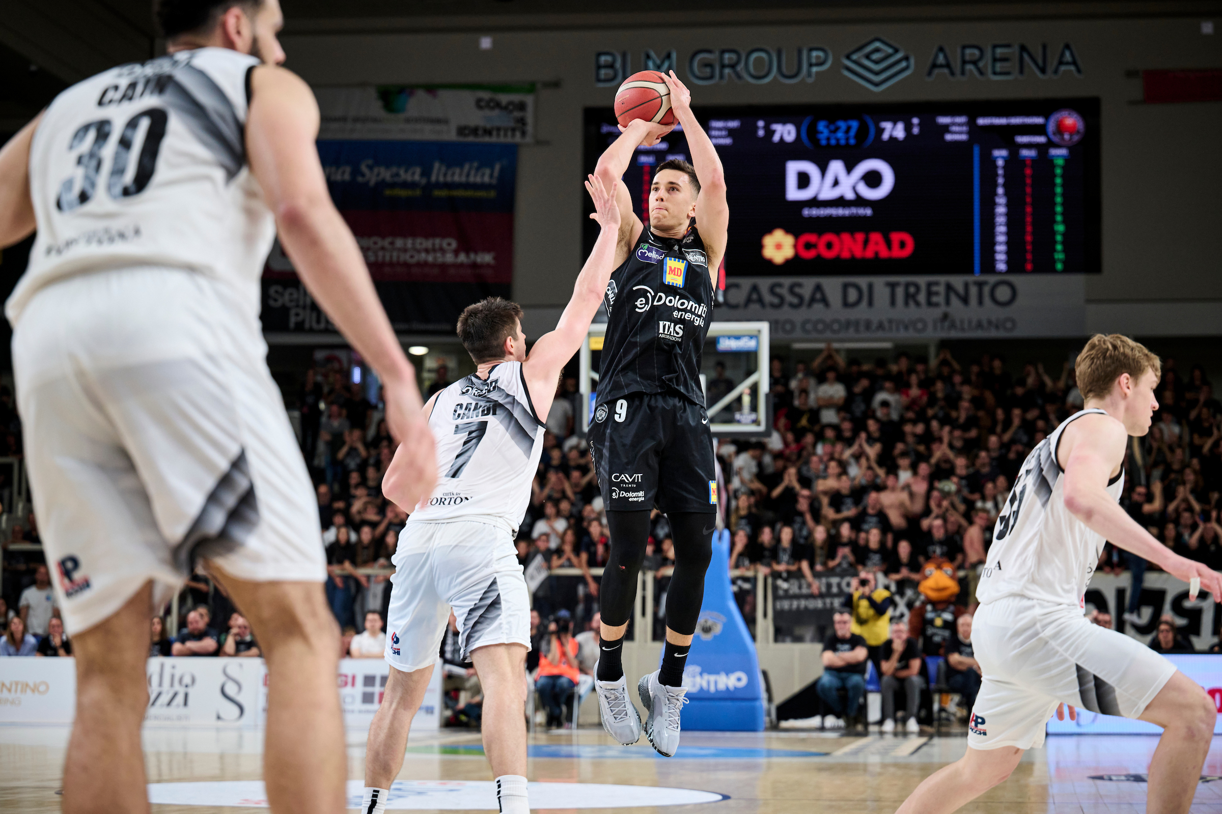 PLAY OFF A QUARTI DI FINALE - GARA 4Dolomiti Energia Trentino VS Bertram Yachts Derthona Tortona