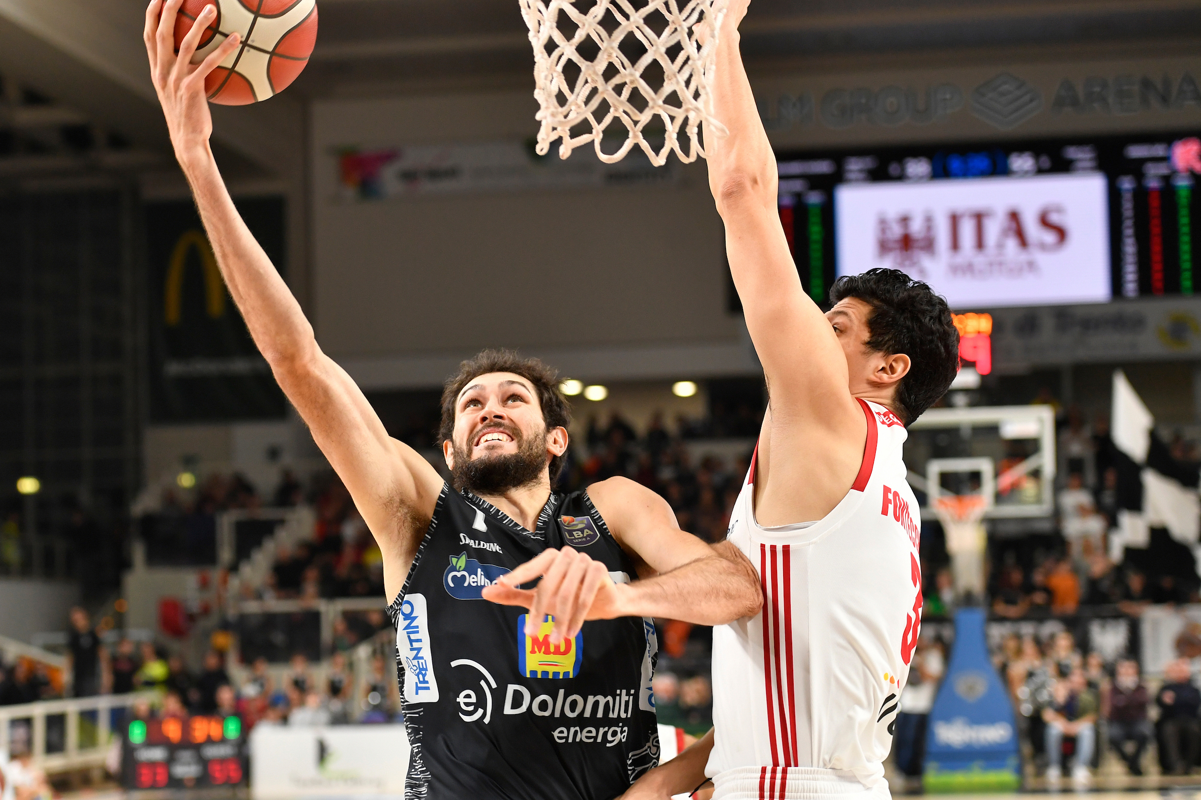 3a Ritorno, LBA, Dolomiti Energia Trentino - Grissin Bon Reggio Emilia