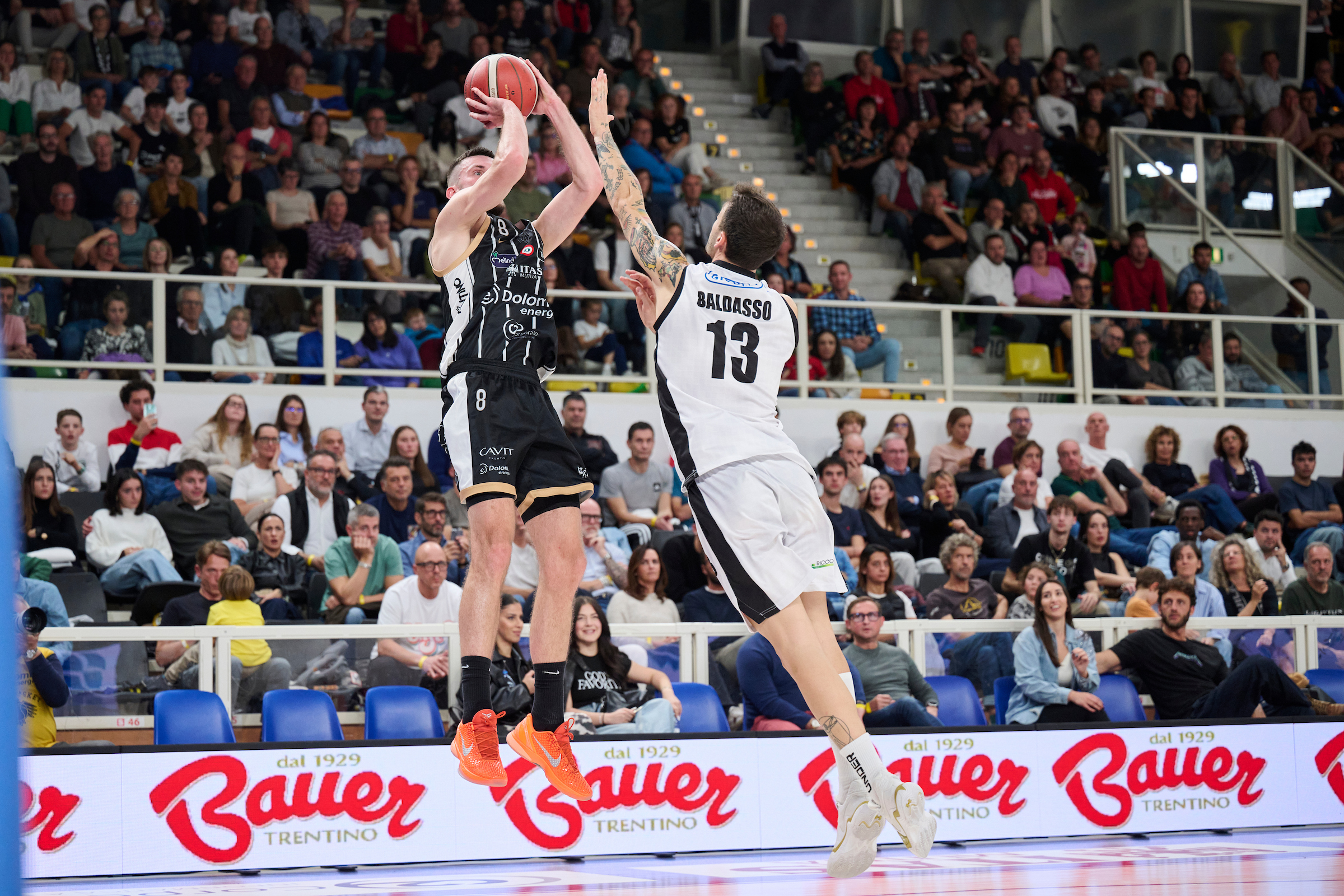 Serie A, LBA, terza giornata, Dolomiti Energia Trentino Vs Derthona Tortona Basket