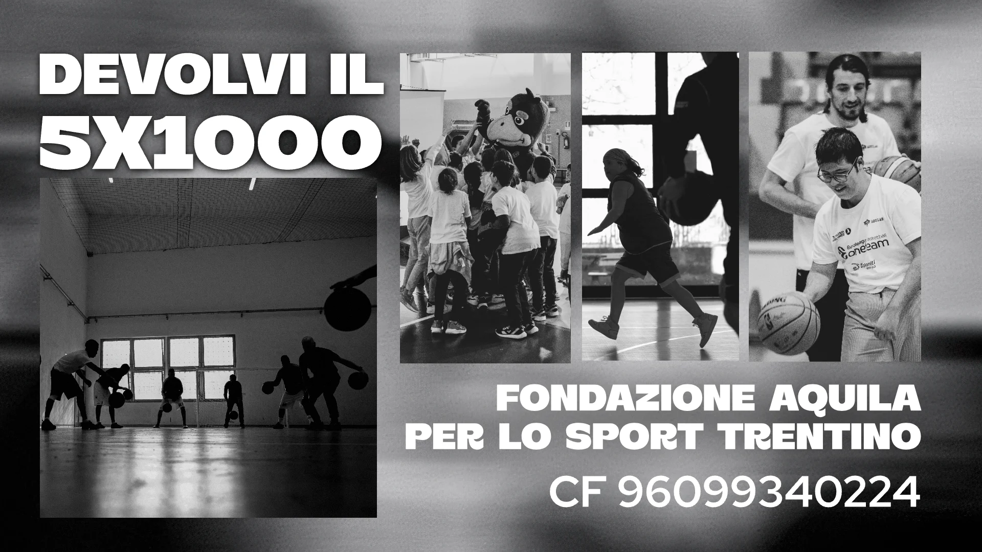 Devolvi il tuo 5x1000 alla Fondazione Aquila per lo Sport Trentino