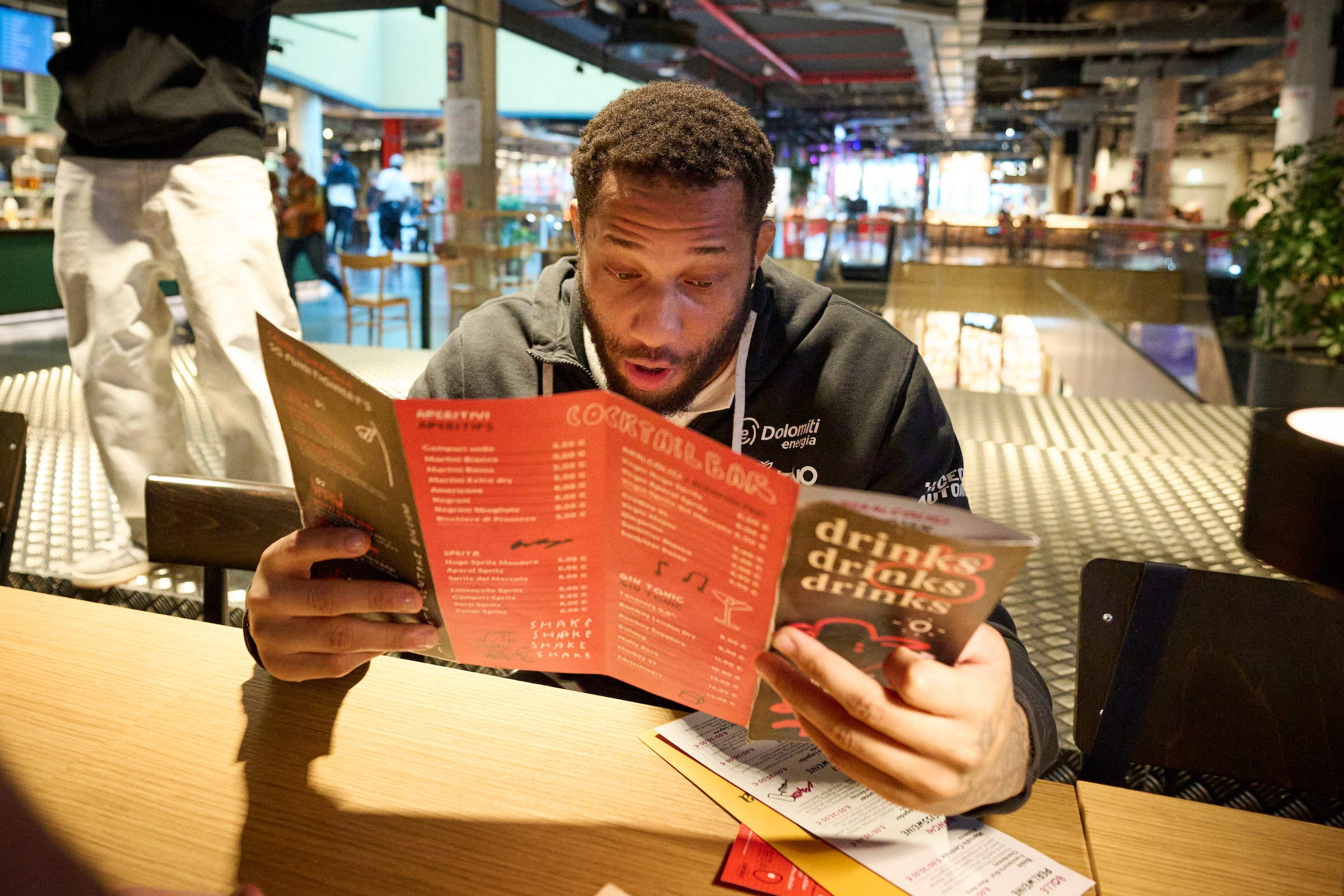 Waltherpark, La Dolomiti Energia Trentino, ospite del centro commerciale a Bolzano