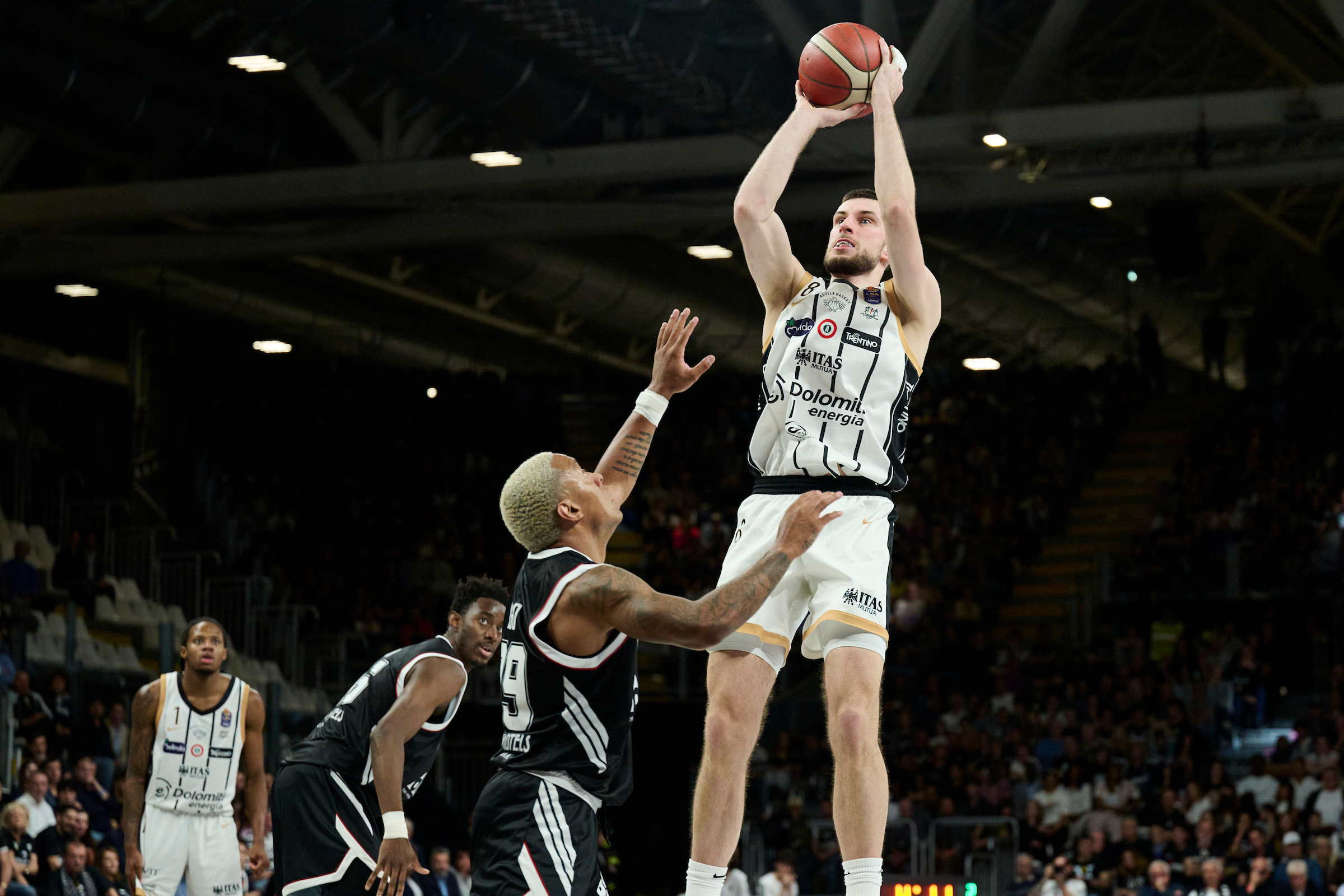 Serie A, LBA, Playoff 2026, gara 1, Virtus Olidata Bologna vs Dolomiti Energia Trentino