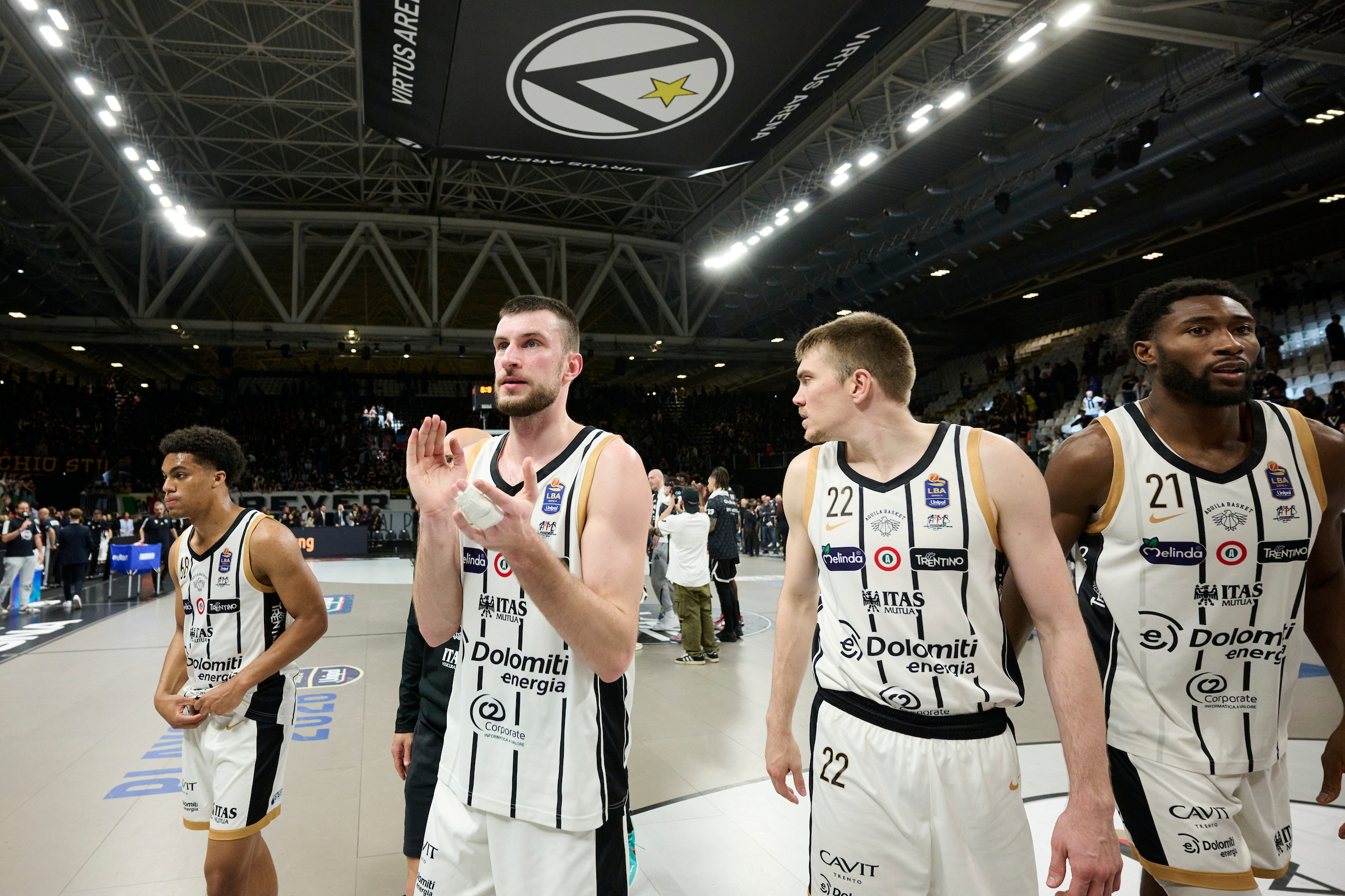 Serie A, LBA, Playoff 2026, gara 1, Virtus Olidata Bologna vs Dolomiti Energia Trentino