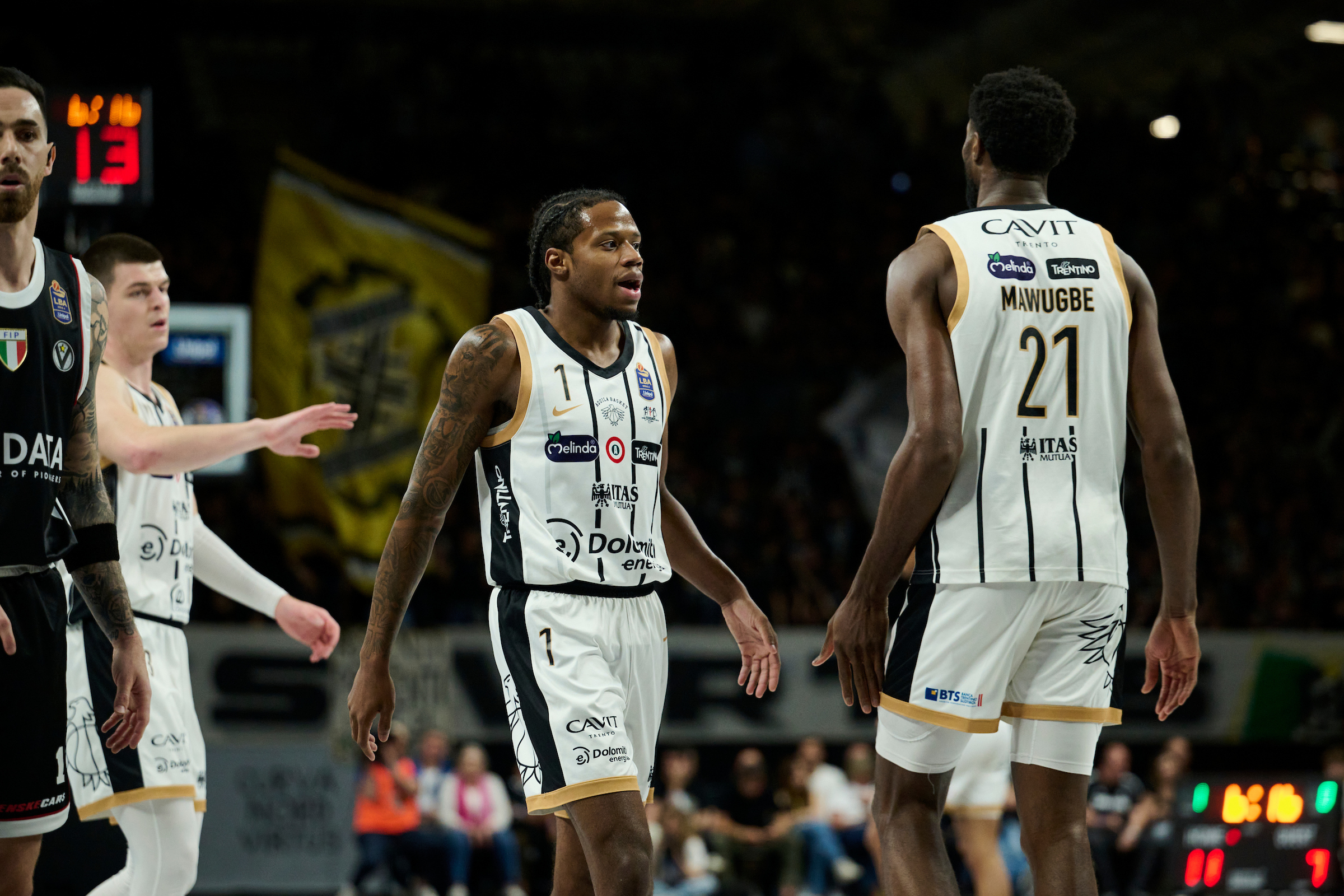 Serie A, LBA, Playoff 2026, gara 1, Virtus Olidata Bologna vs Dolomiti Energia Trentino