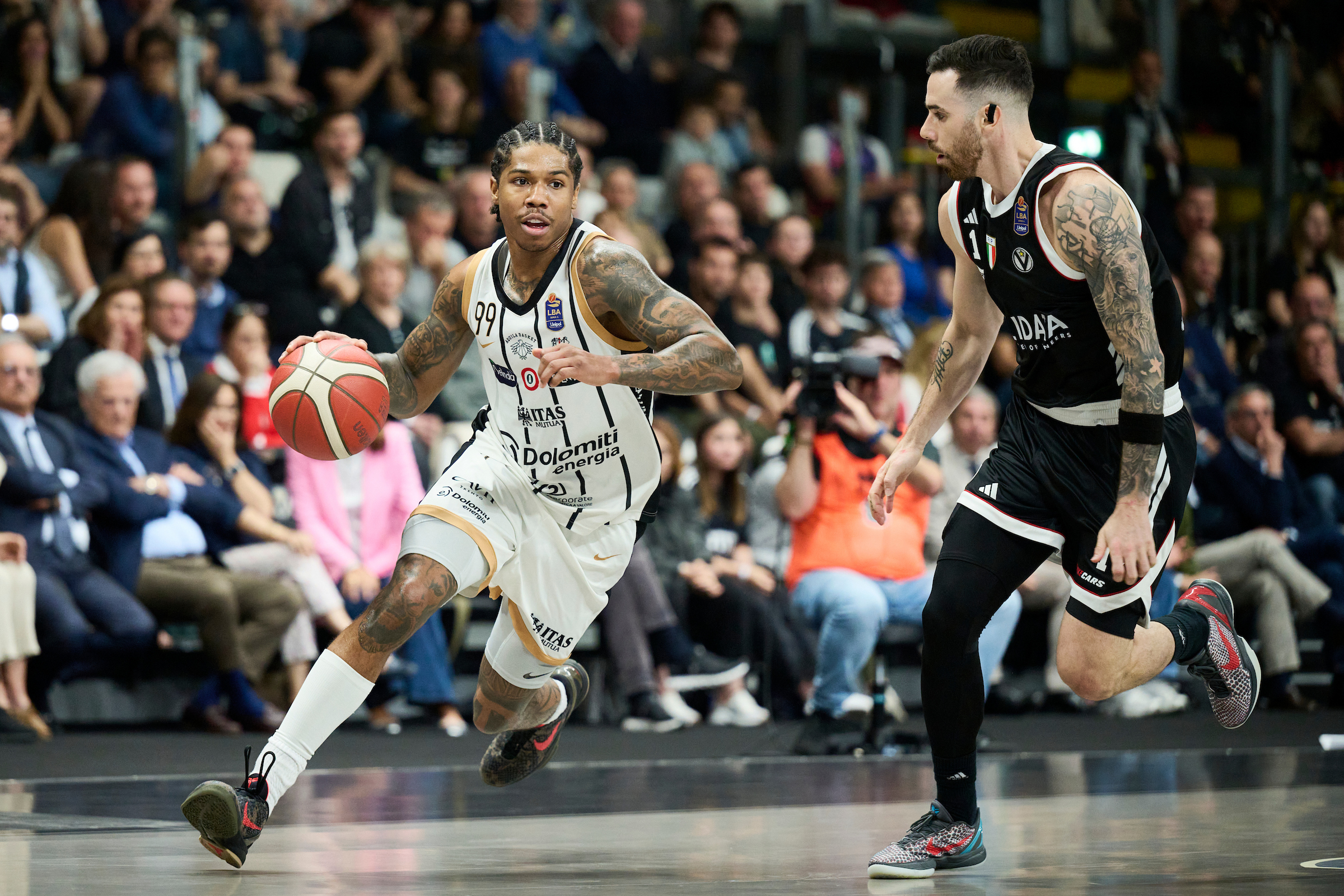 Serie A, LBA, Playoff 2026, gara 2, Virtus Olidata Bologna vs Dolomiti Energia Trentino