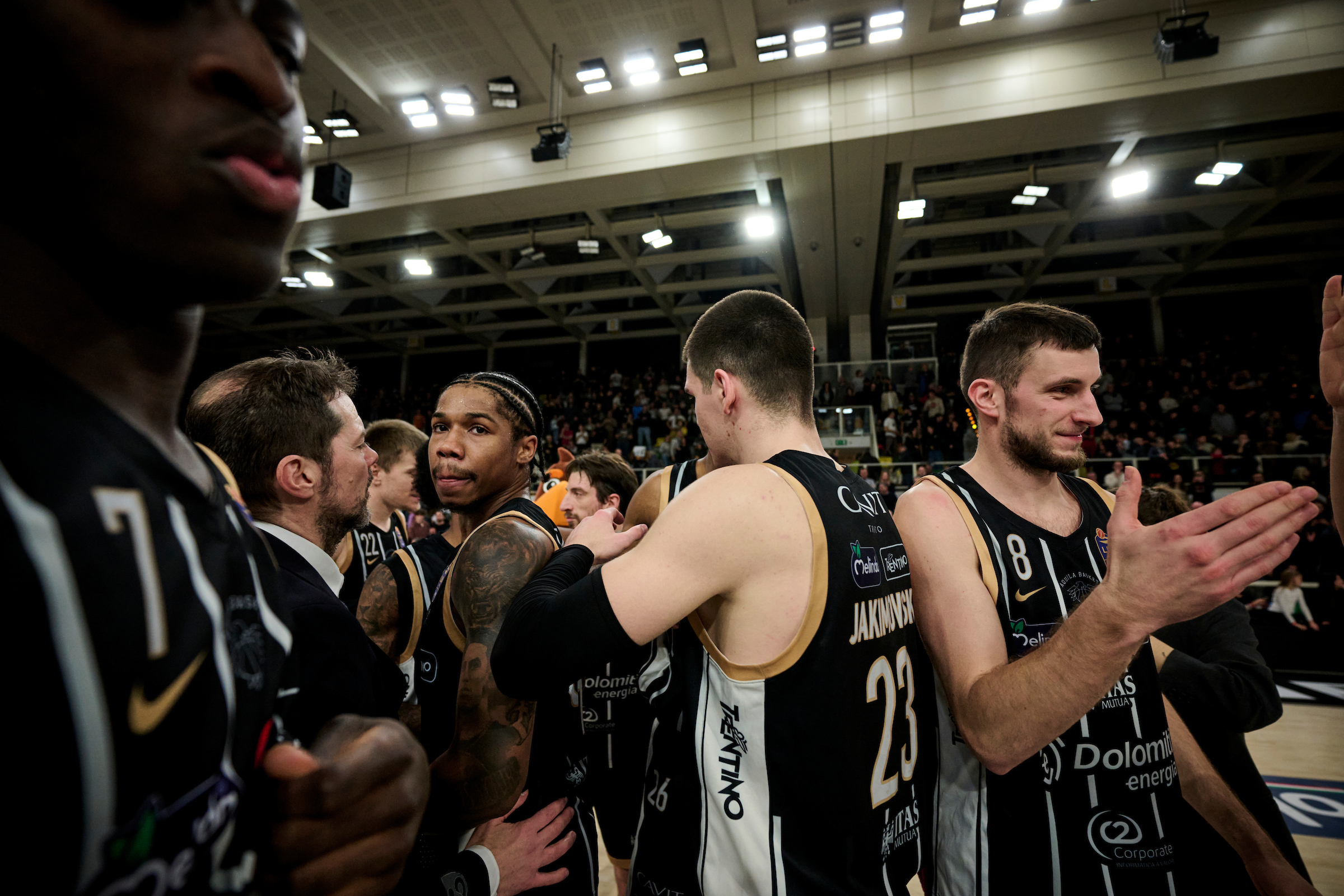 Serie A, LBA, quattordicesima giornata, Dolomiti Energia Trentino Vs Pallacanestro Trieste