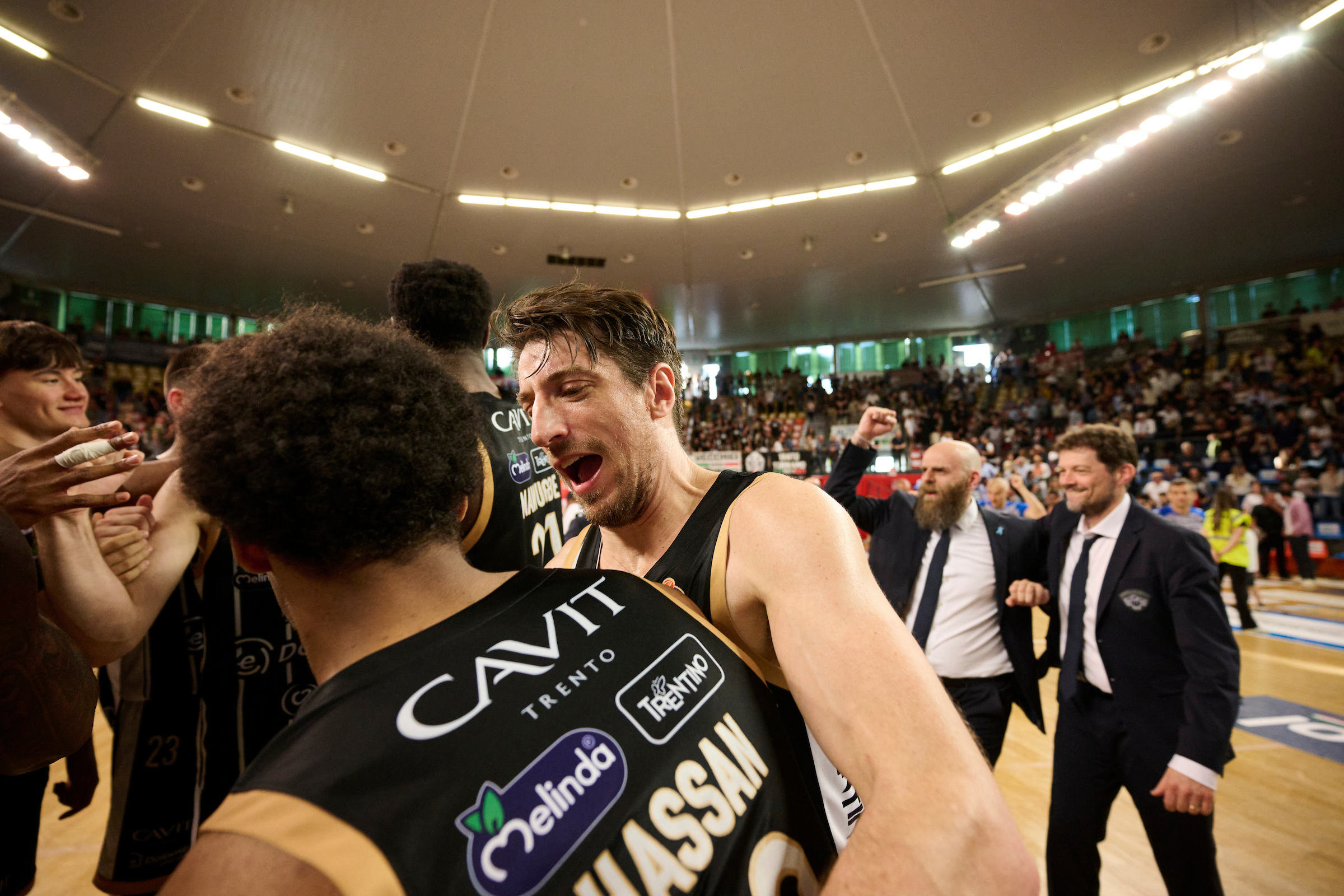 Serie A, LBA, ventinovesima giornata, Apu Udine vs Dolomiti Energia Trentino
