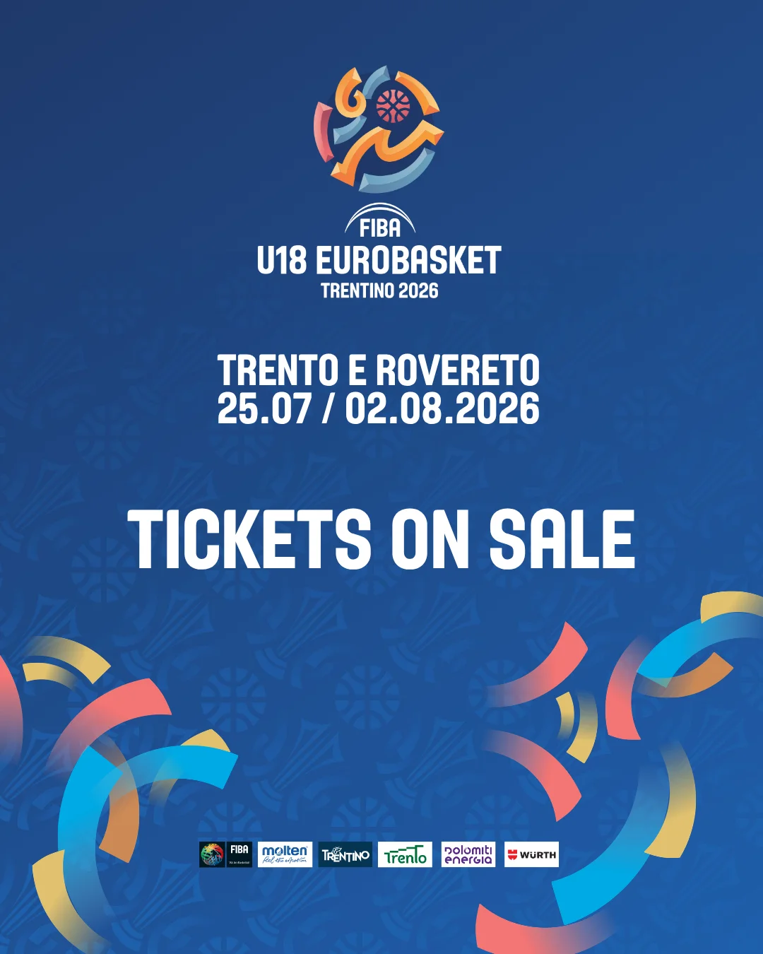 EuroBasket Under 18: al via la vendita dei biglietti per ammirare le stelle del futuro!