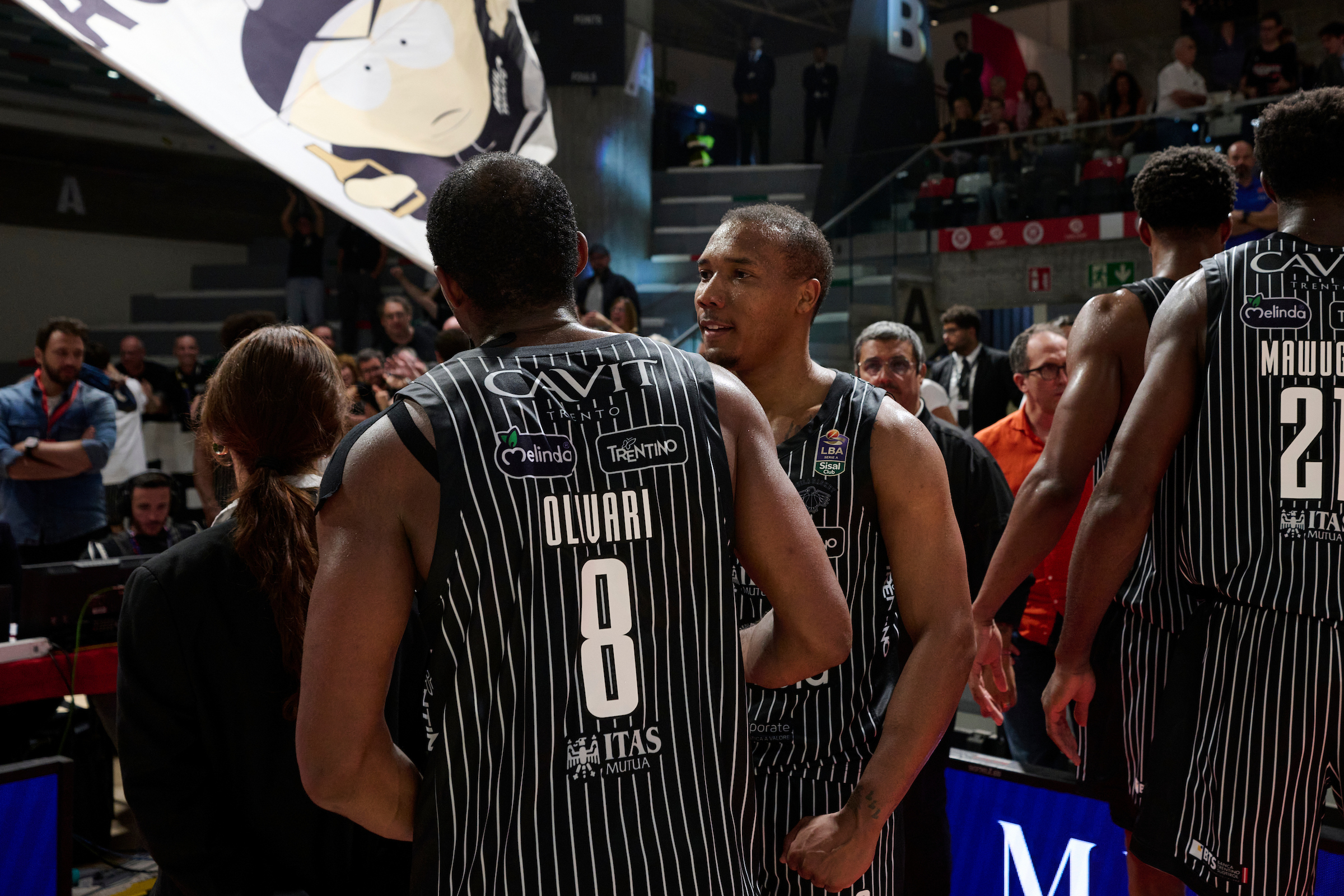 LBA Sisal, Serie A, Prima giornata, Una Hotels Reggio Emilia VS Dolomiti Energia Trentino