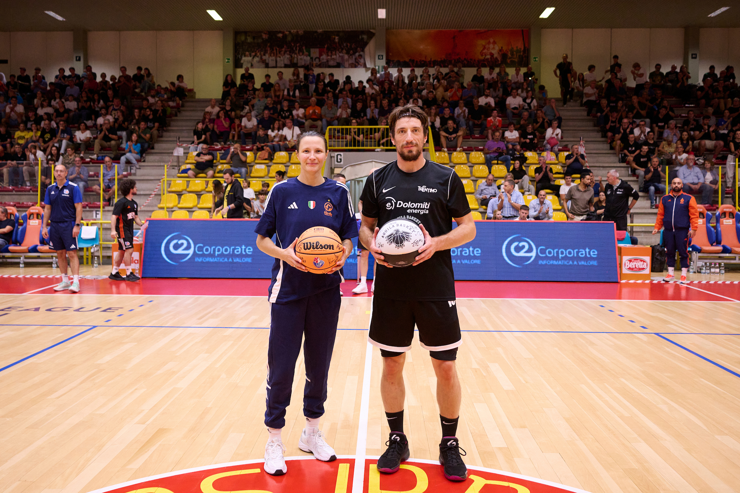 Amichevole, Green day ceccato automobili, Dolomiti Energia Trentino Vs Nutribullet Treviso Basket