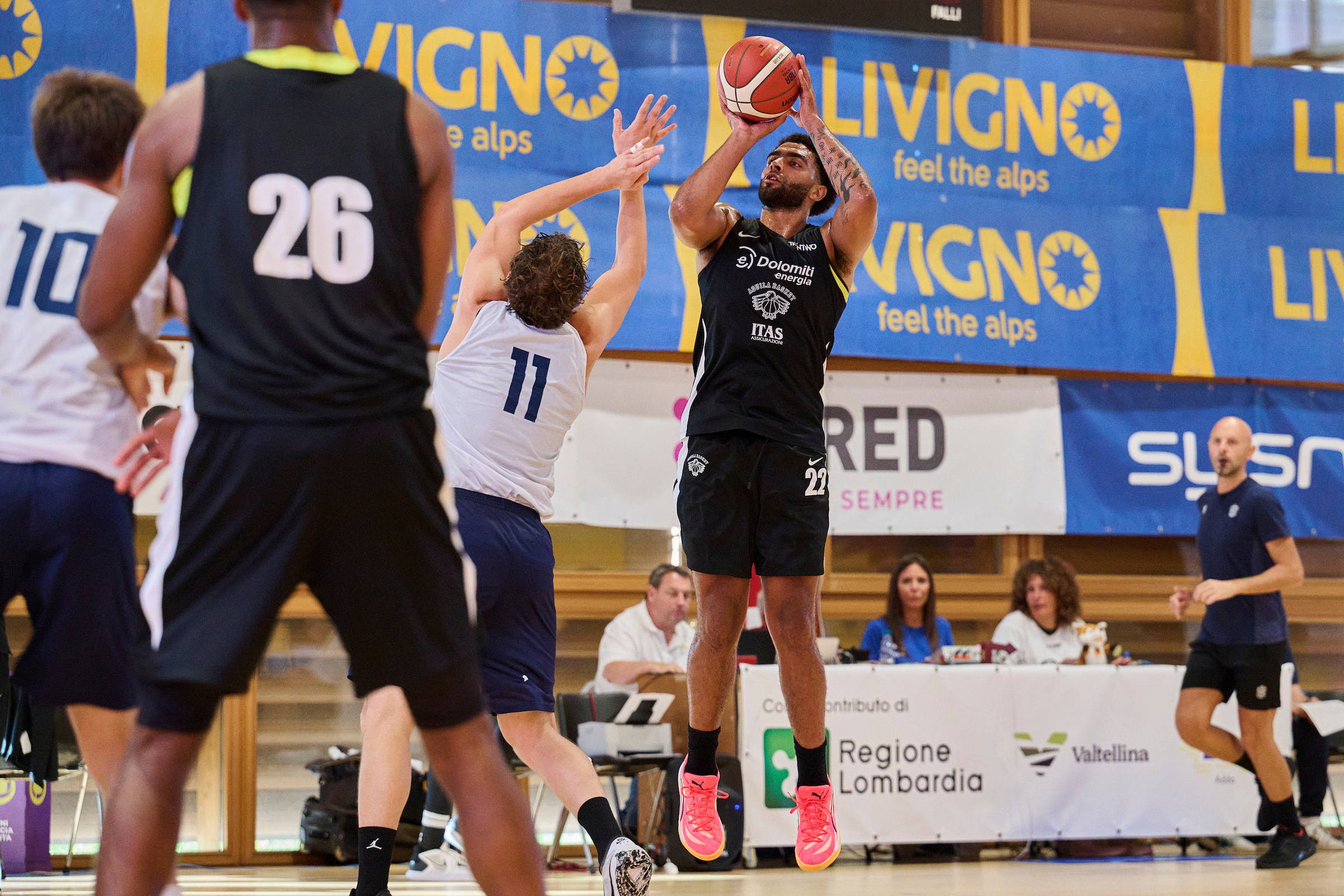 Valtellina summer cup 2024, Dolomiti Energia Trentino vs Pallacanestro Cantu