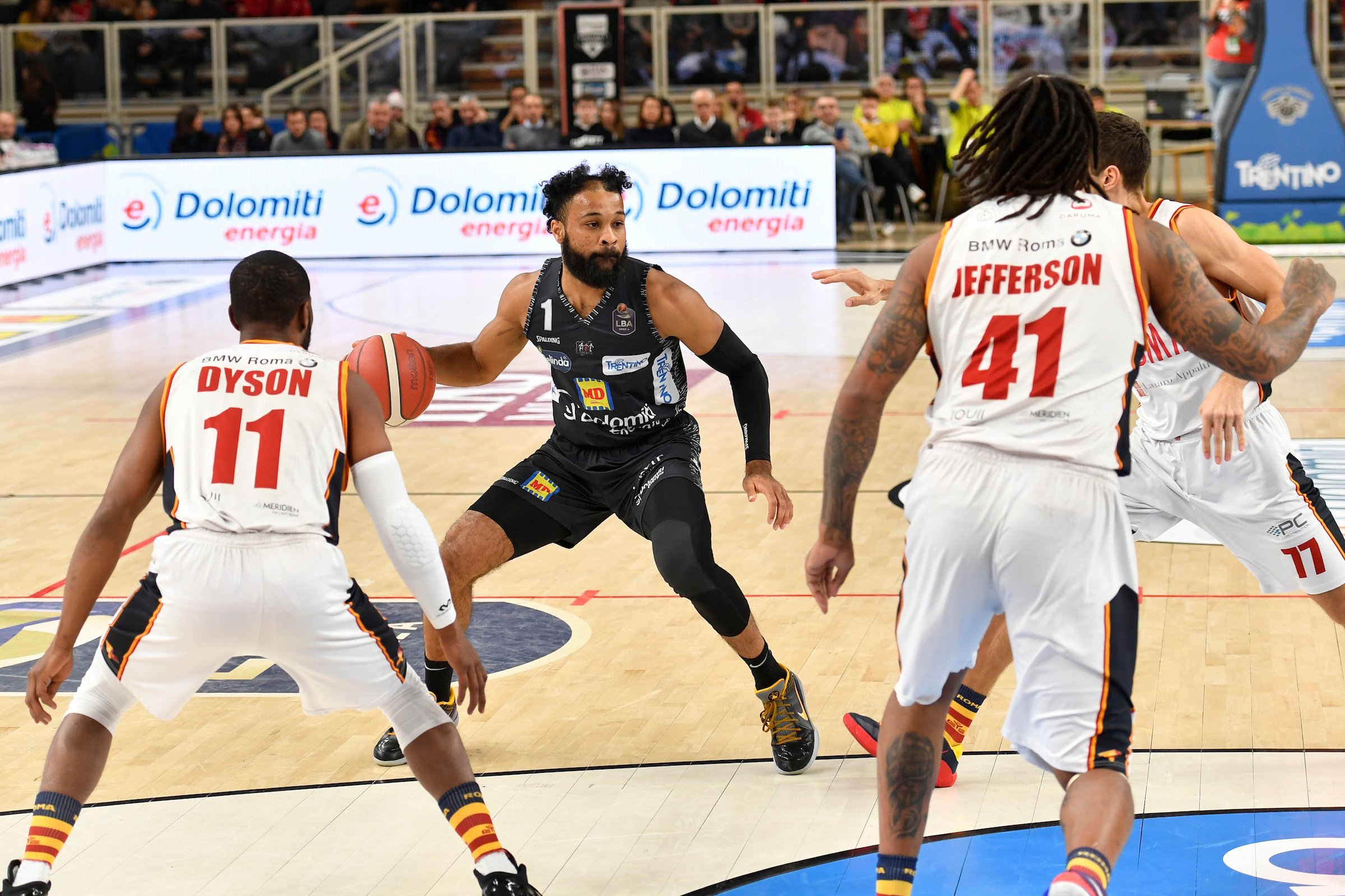 13a Andata, Campionato, Dolomiti Energia Trentino - Virtus Roma