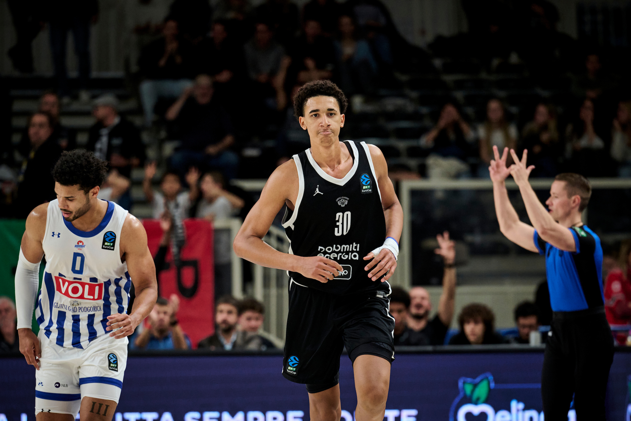 BKT Eurocup, Round 5, Dolomiti Energia Trento Vs Buducnost VOLI Podgorica