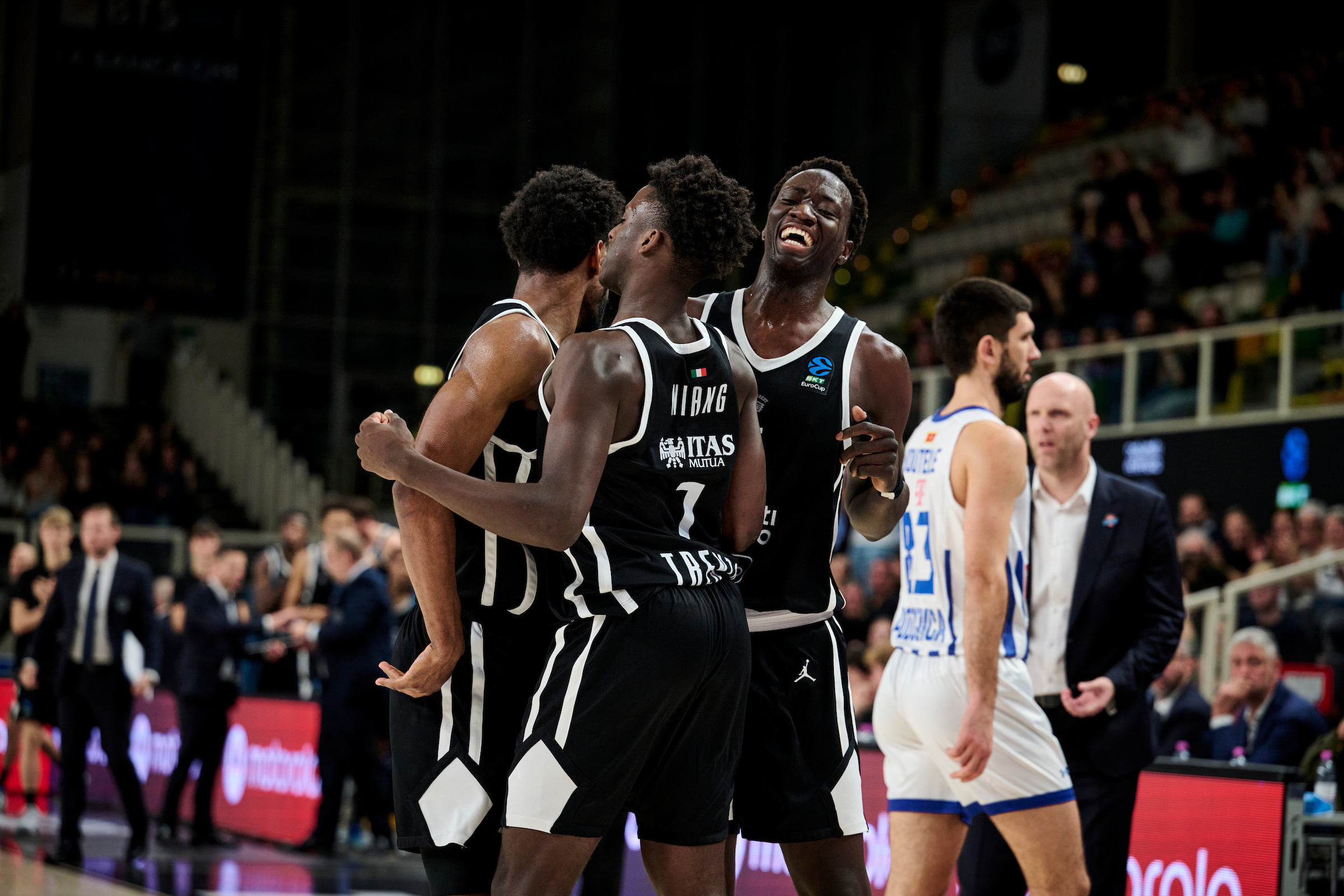 BKT Eurocup, Round 5, Dolomiti Energia Trento Vs Buducnost VOLI Podgorica