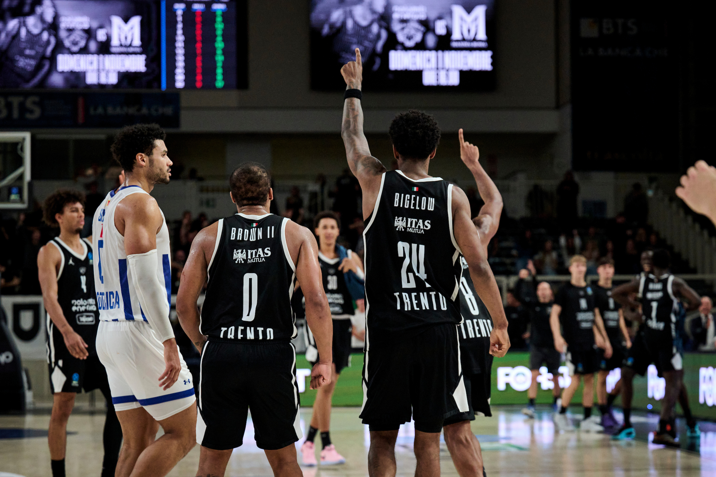 BKT Eurocup, Round 5, Dolomiti Energia Trento Vs Buducnost VOLI Podgorica