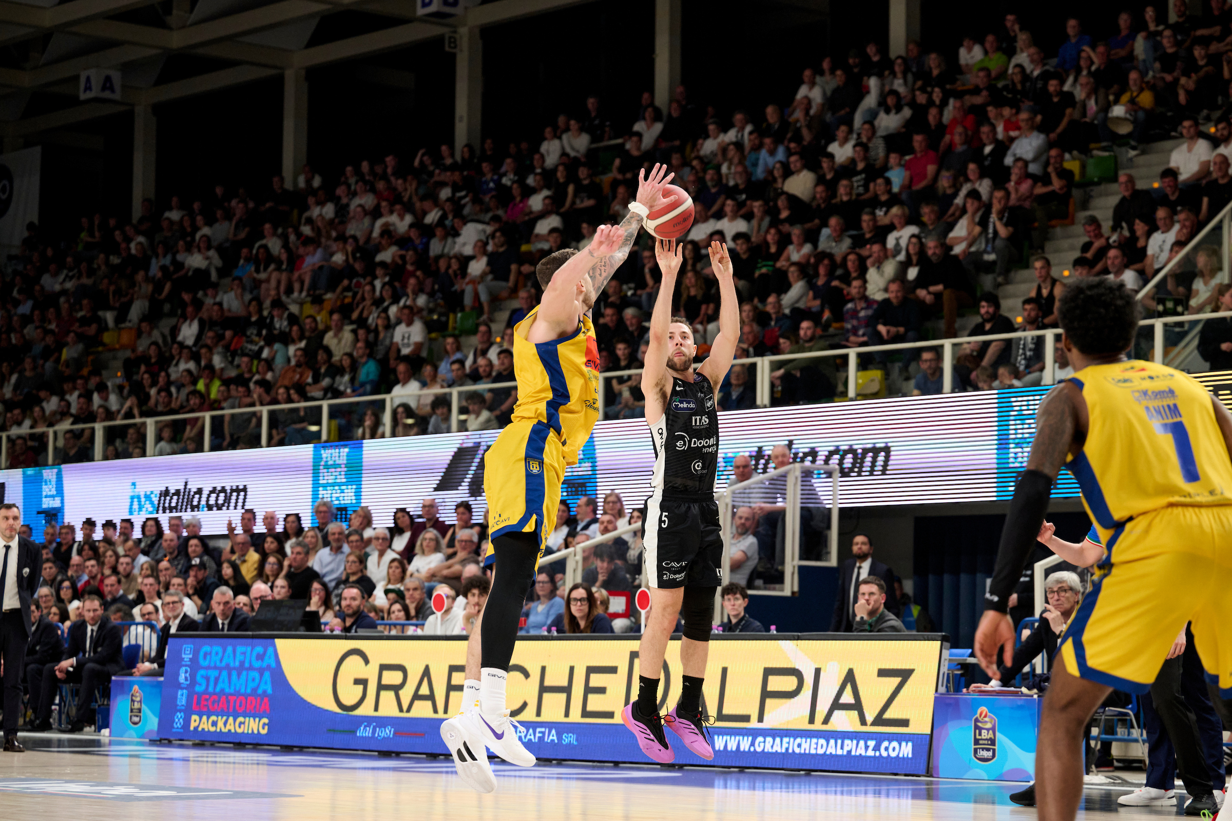 LBA, Serie A, venticinquesima giornata, Dolomiti Energia Trentino vs Givova Scafati