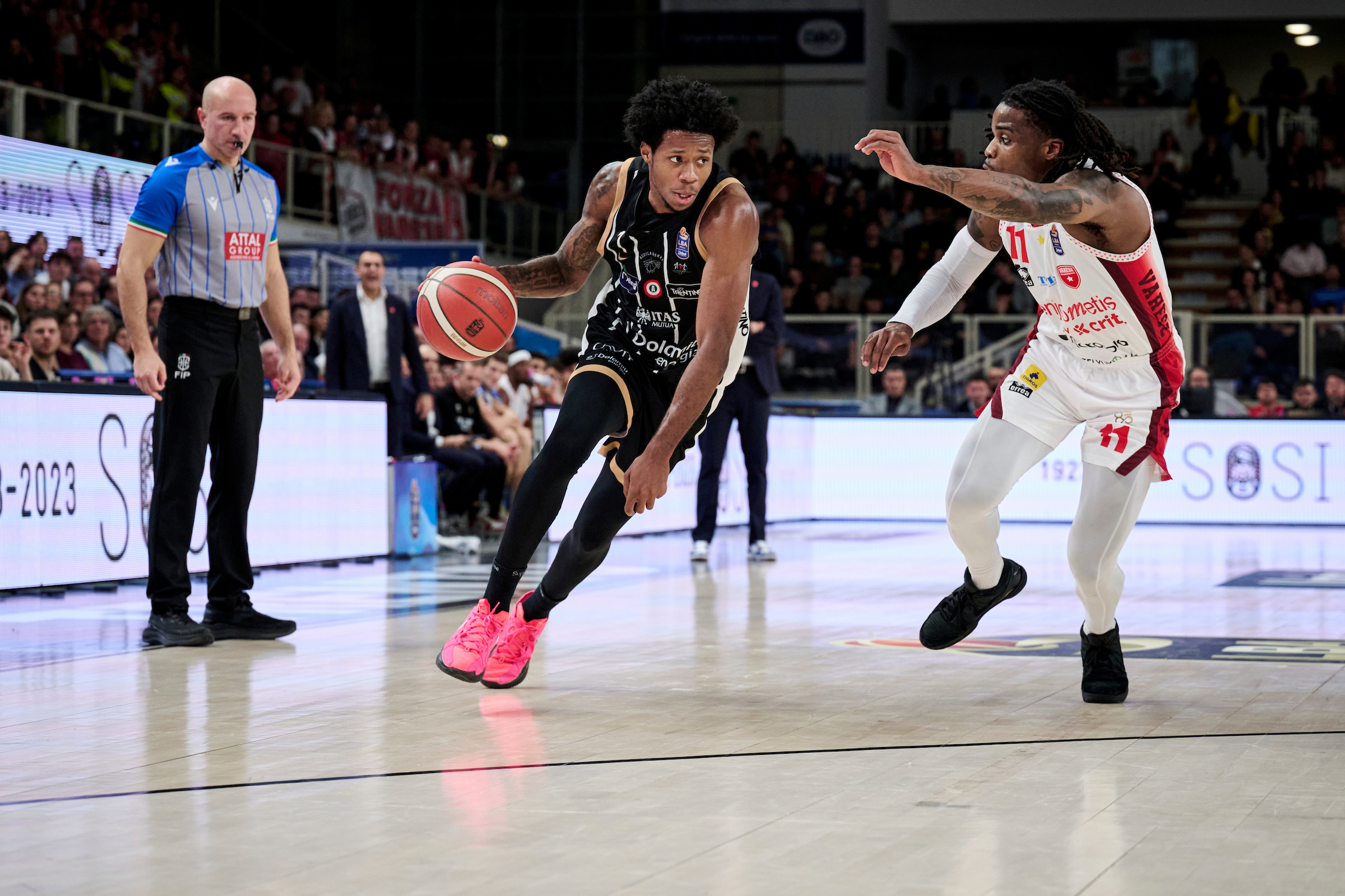 Serie A, LBA, diciannovesima giornata, Dolomiti Energia Trentino Vs Openjobmetis Varese