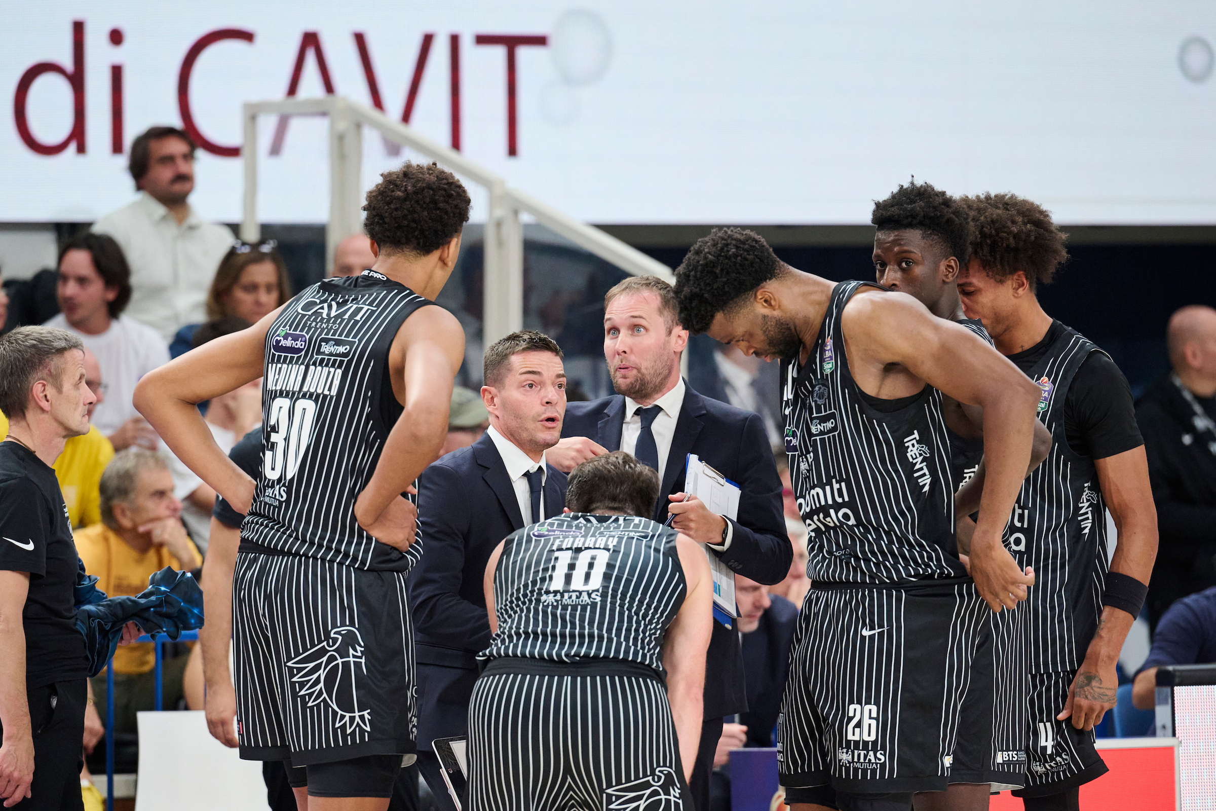 LBA Sisal, Serie A, seconda giornata, Dolomiti Energia Trentino Vs Nutribullet Treviso