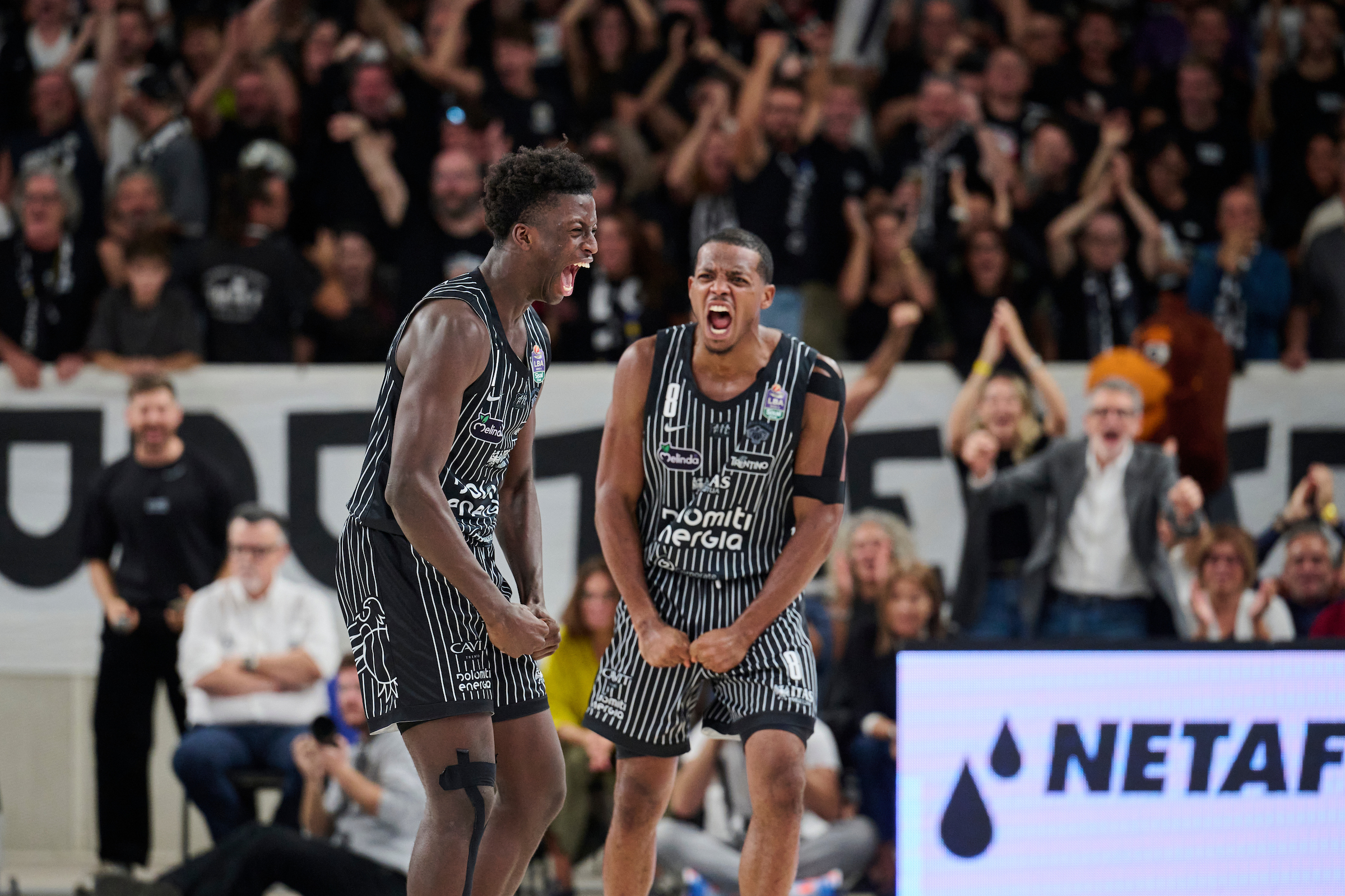 LBA Sisal, Serie A, seconda giornata, Dolomiti Energia Trentino Vs Nutribullet Treviso