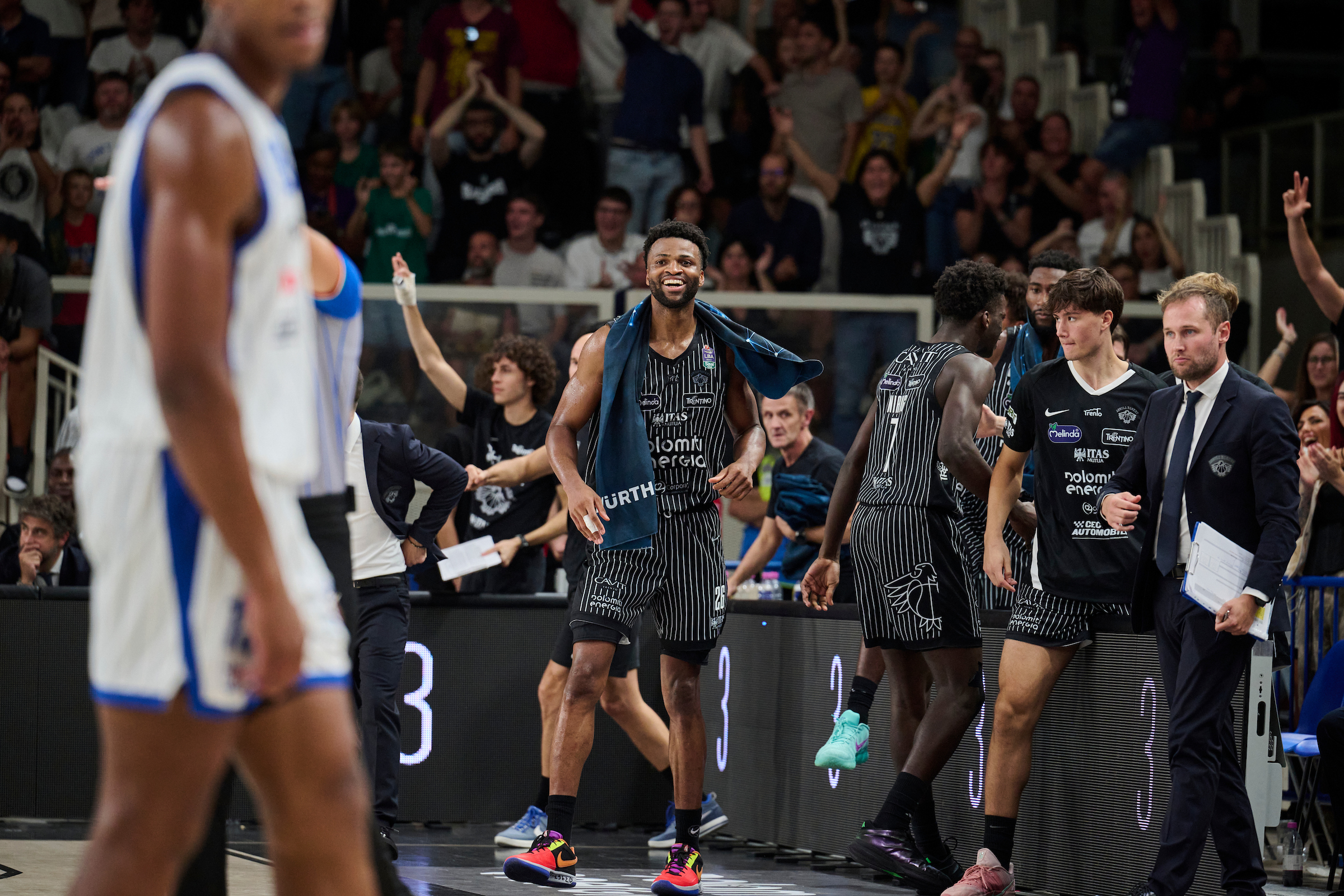 LBA Sisal, Serie A, seconda giornata, Dolomiti Energia Trentino Vs Nutribullet Treviso