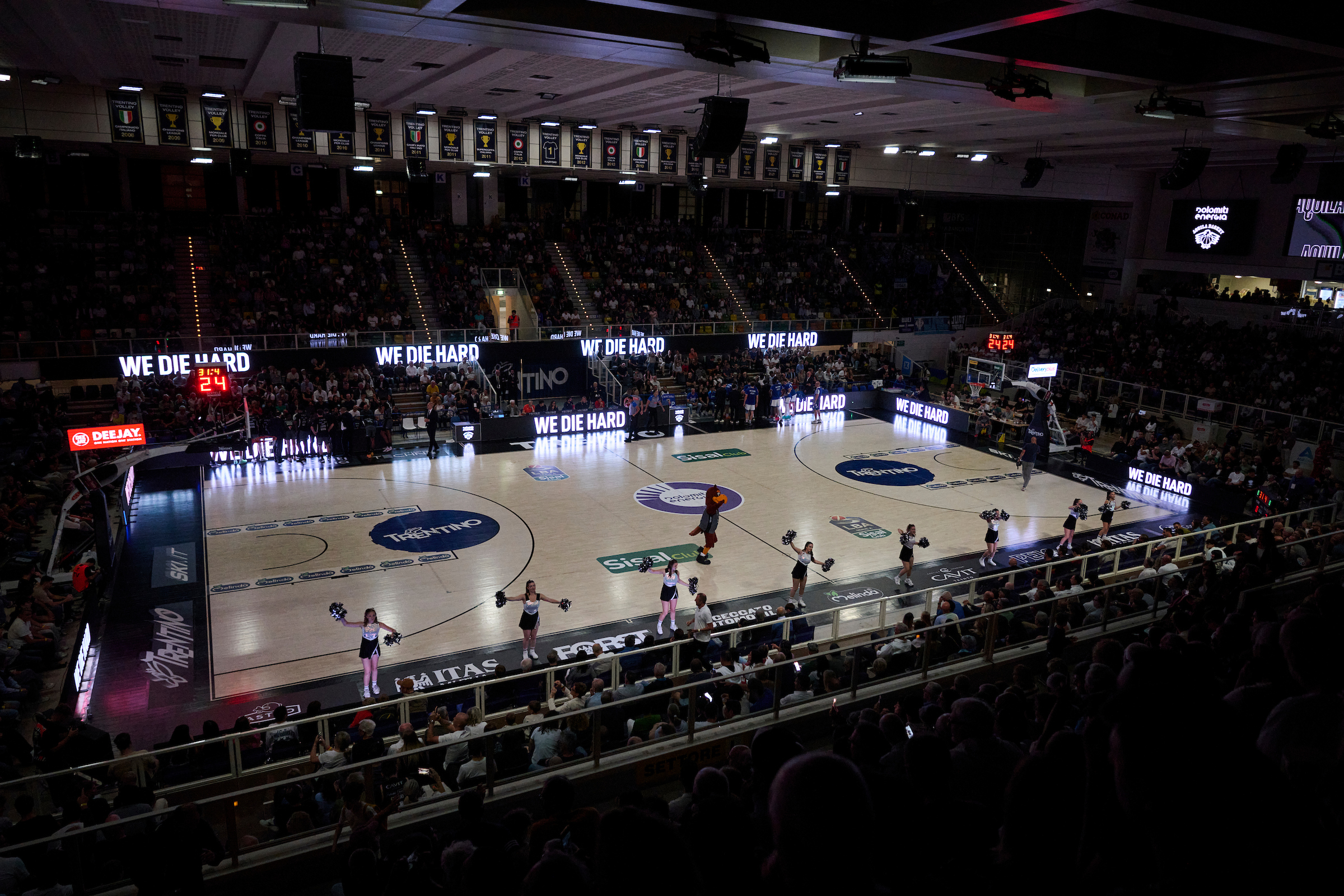 LBA Sisal, Serie A, seconda giornata, Dolomiti Energia Trentino Vs Nutribullet Treviso