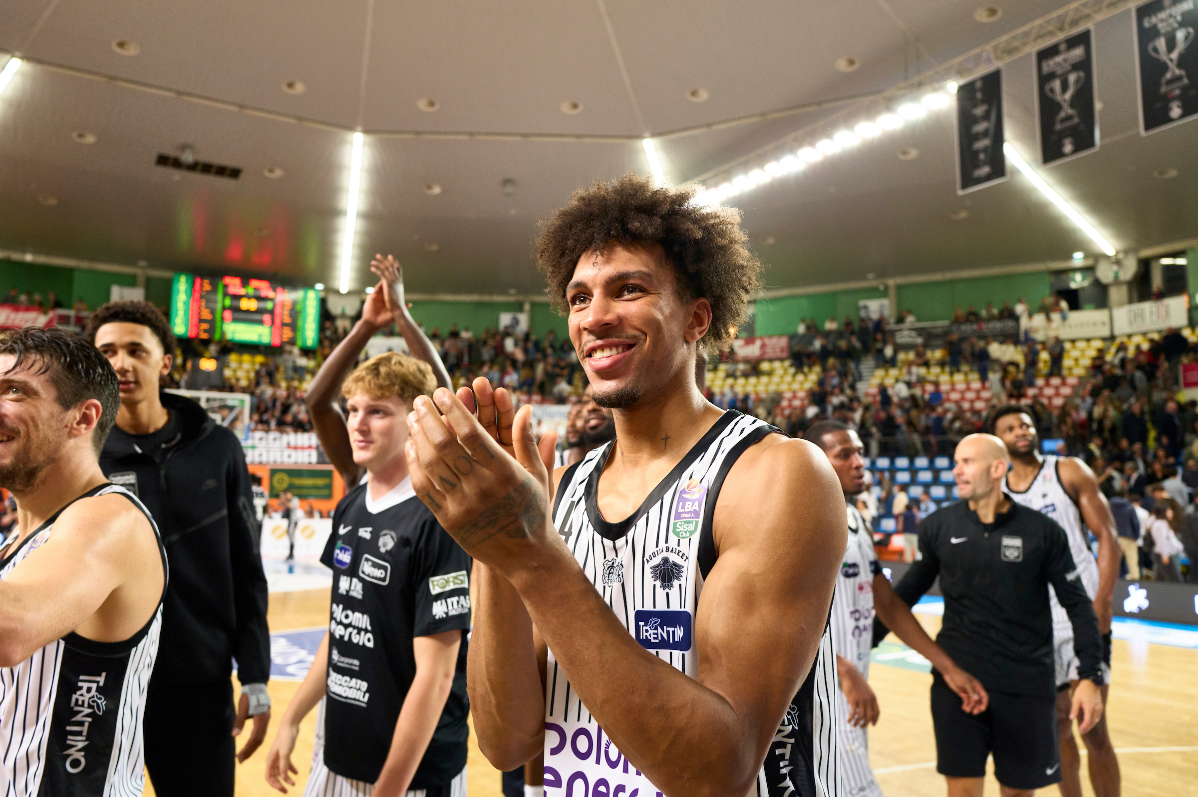 LBA Serie A, Terza giornata, Apu Udine Vs Dolomiti Energia Trentino